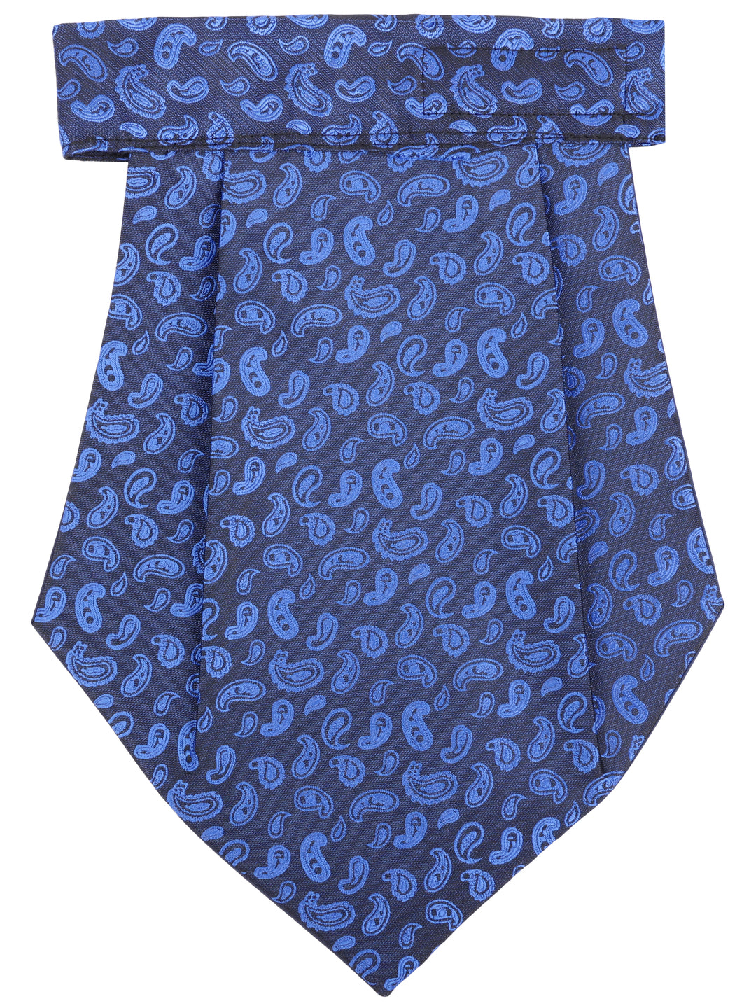 Blue Paisley Cravat & Pocket Square Set