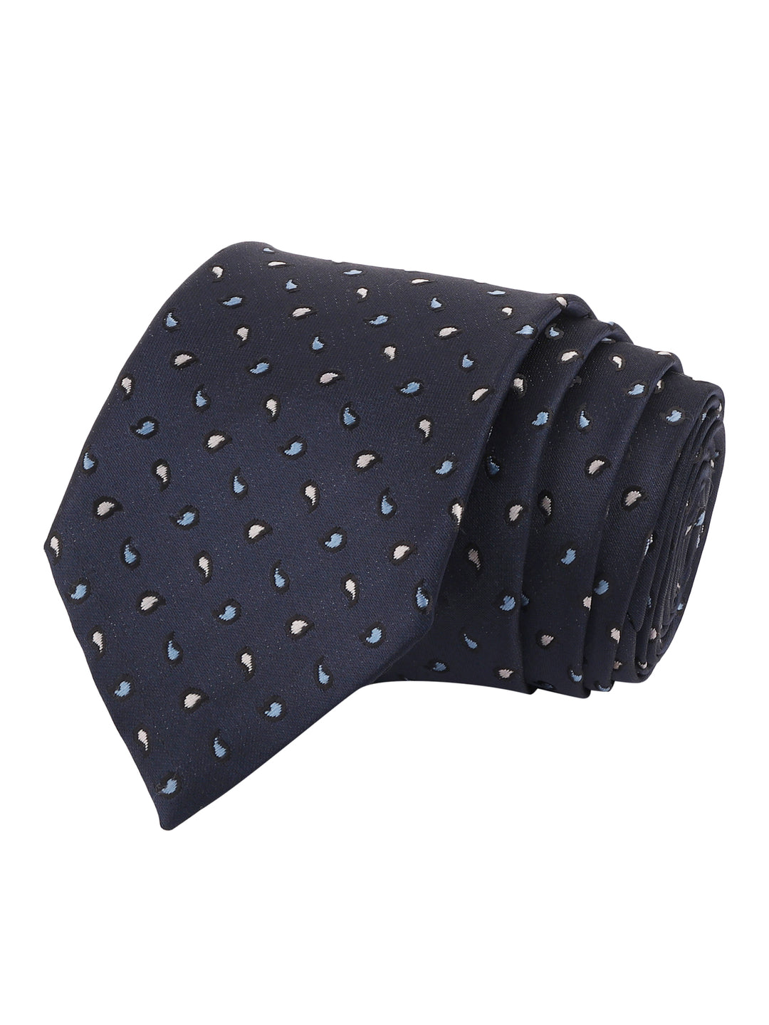 Navy Blue Paisley Necktie