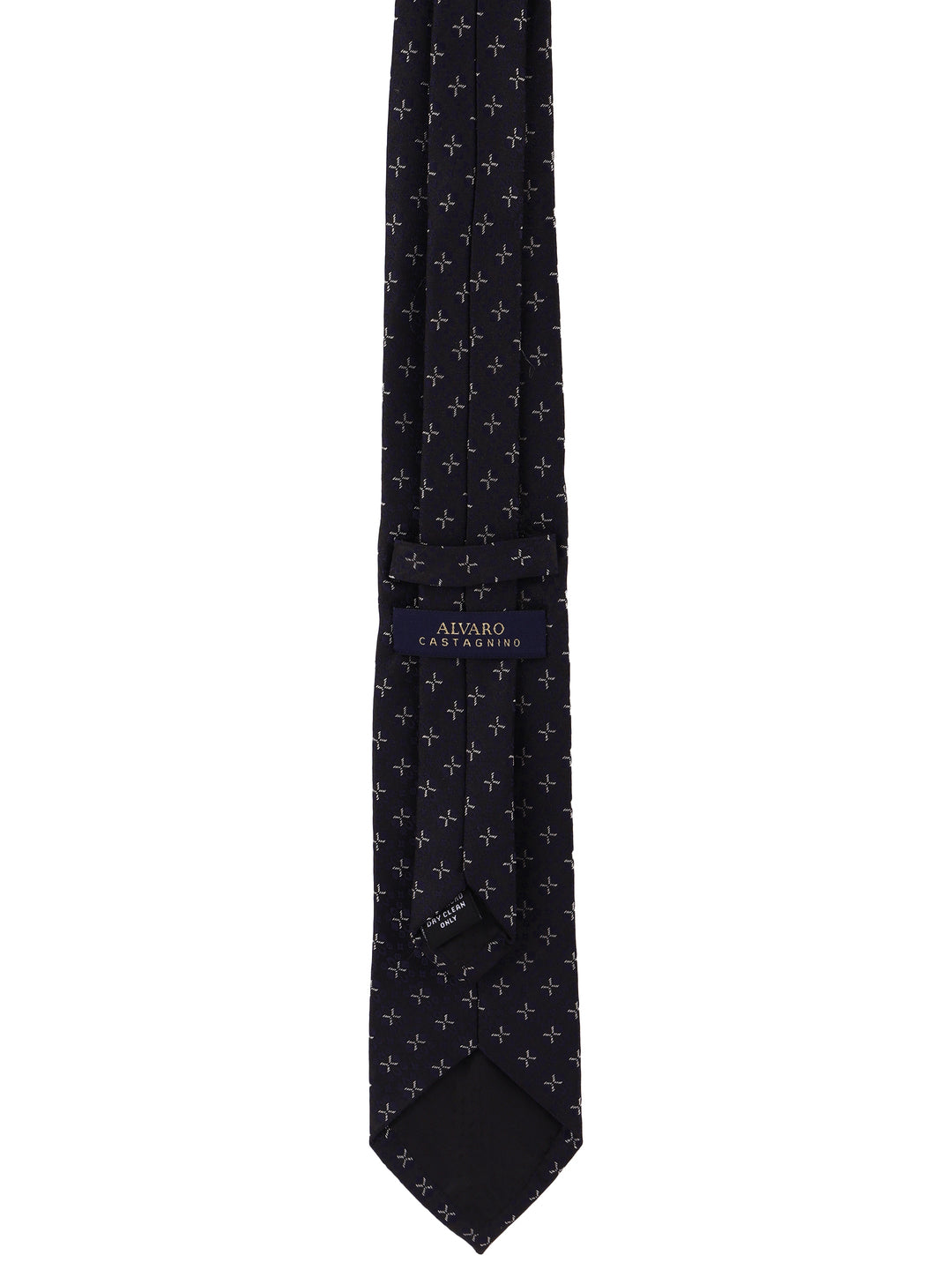 Black Geometric Necktie
