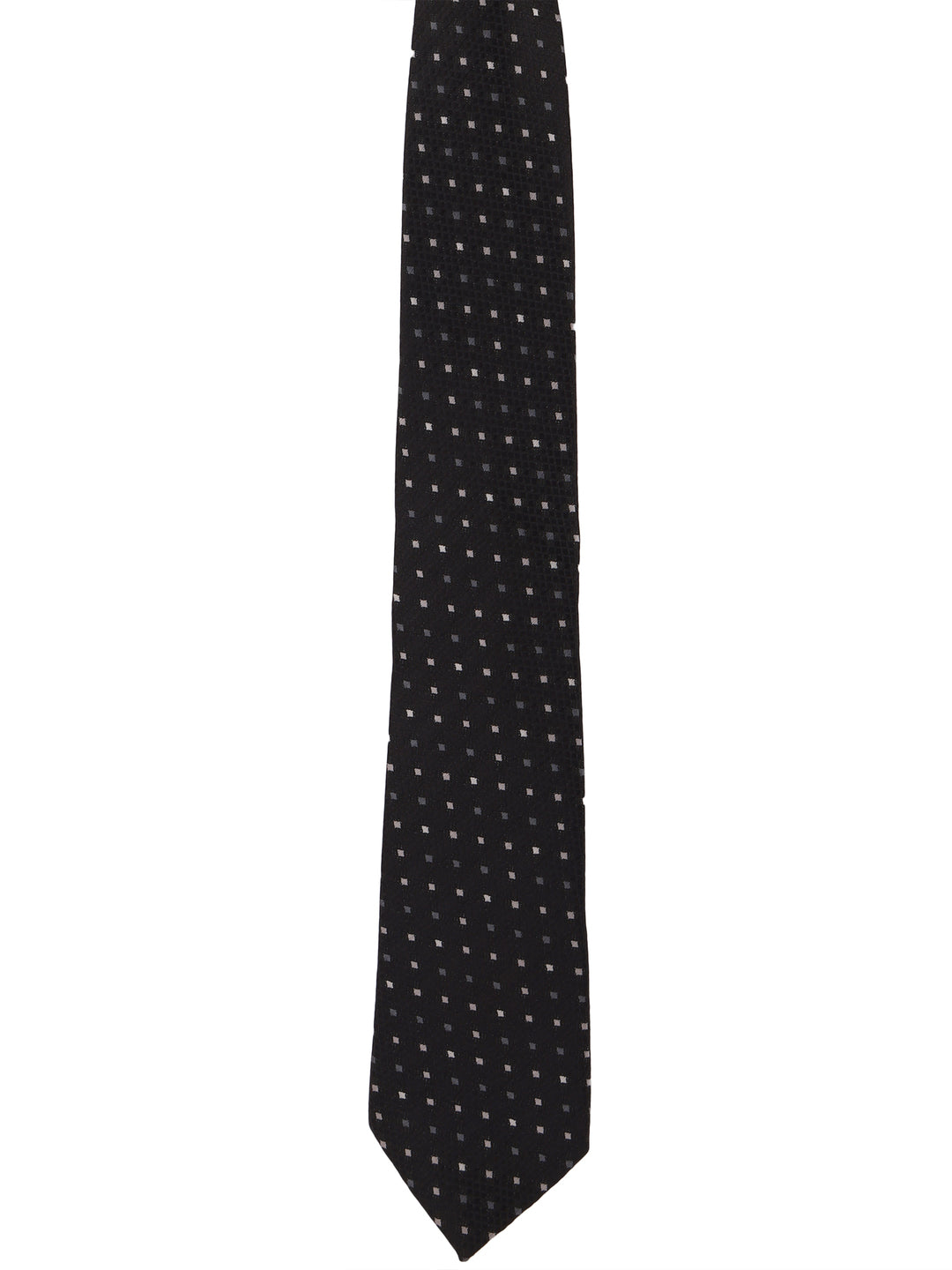 Black Micro Dot Necktie