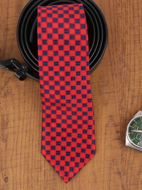 Alvaro Castagnino Red & Blue Coloured Necktie for Men