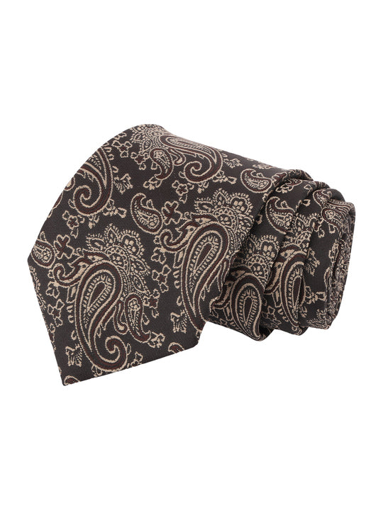 Paisley Jacquard Woven Necktie
