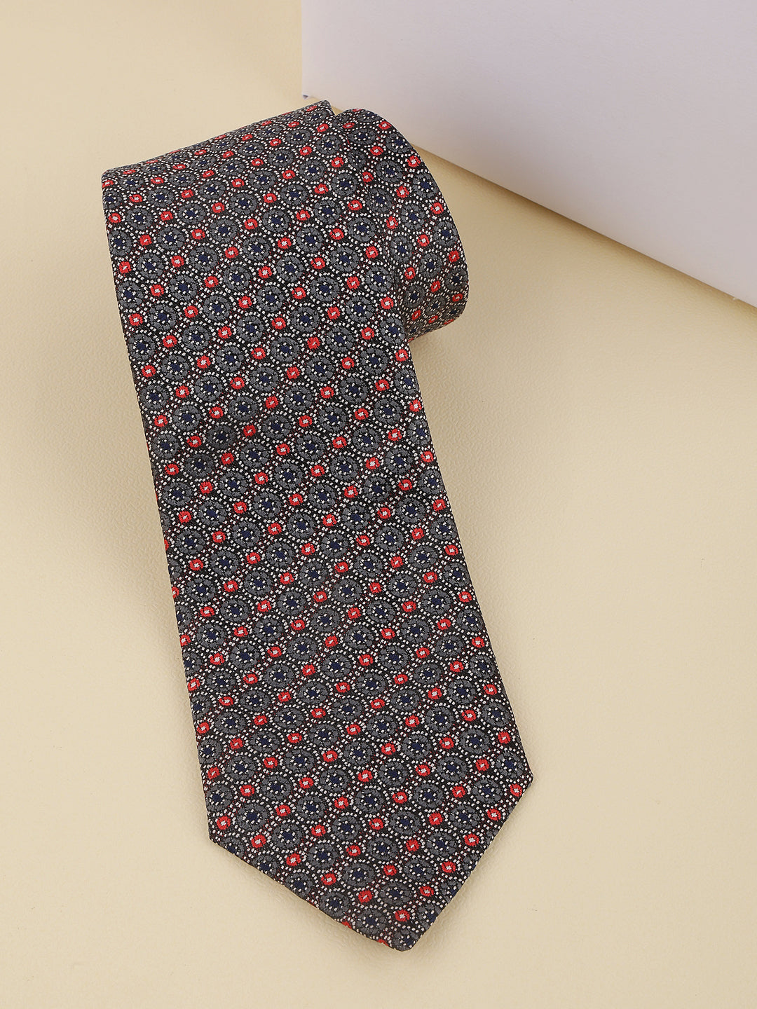 Alvaro Castagnino Maroon Coloured Necktie for Men