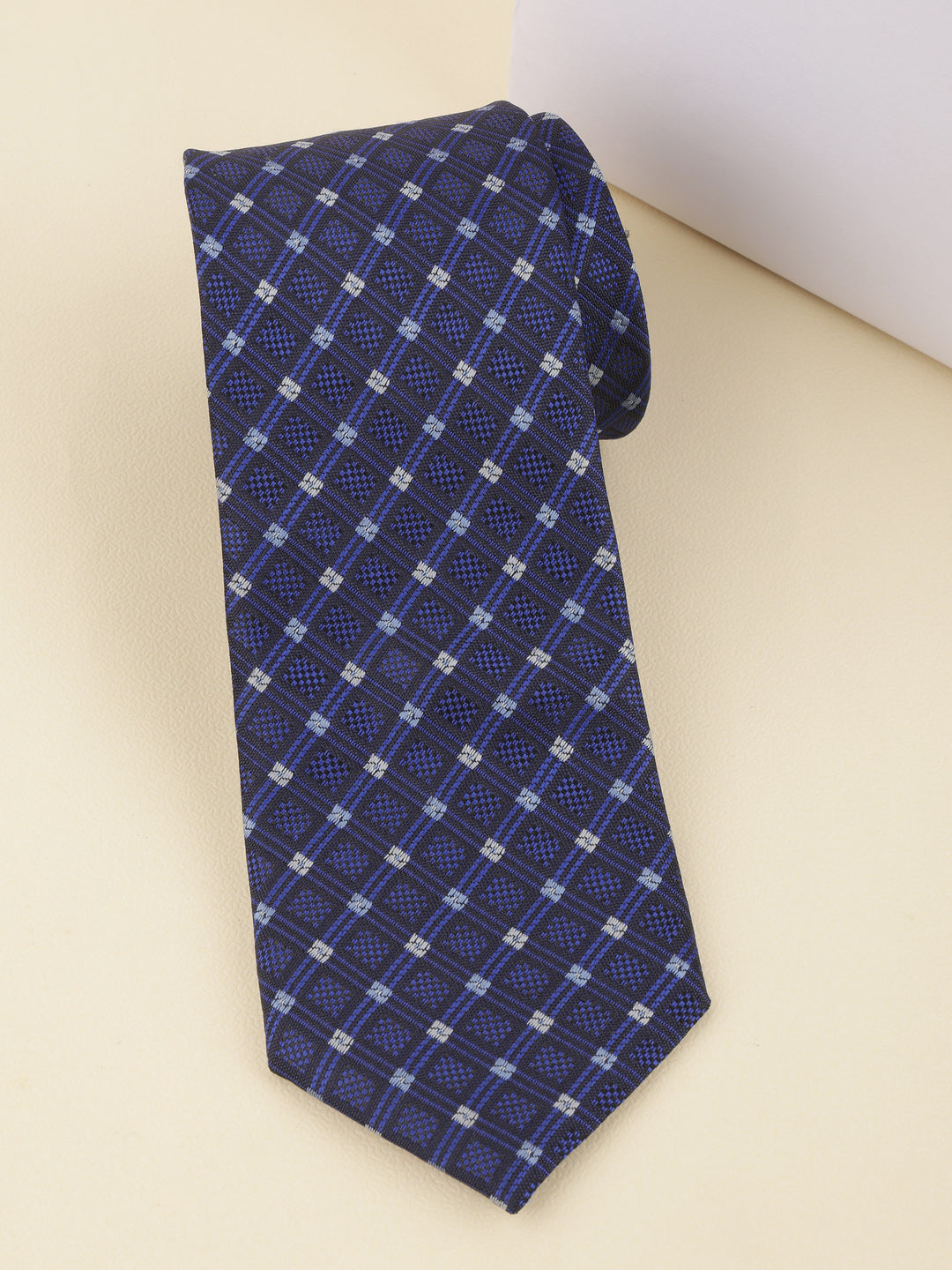 Alvaro Castagnino Blue & White Coloured Necktie for Men