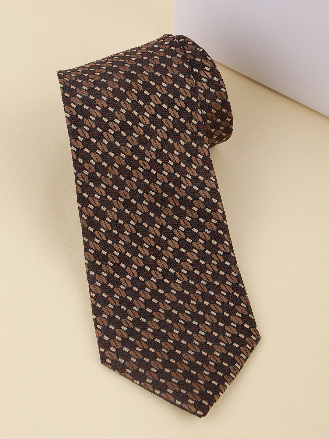 Alvaro Castagnino Brown Coloured Necktie for Men