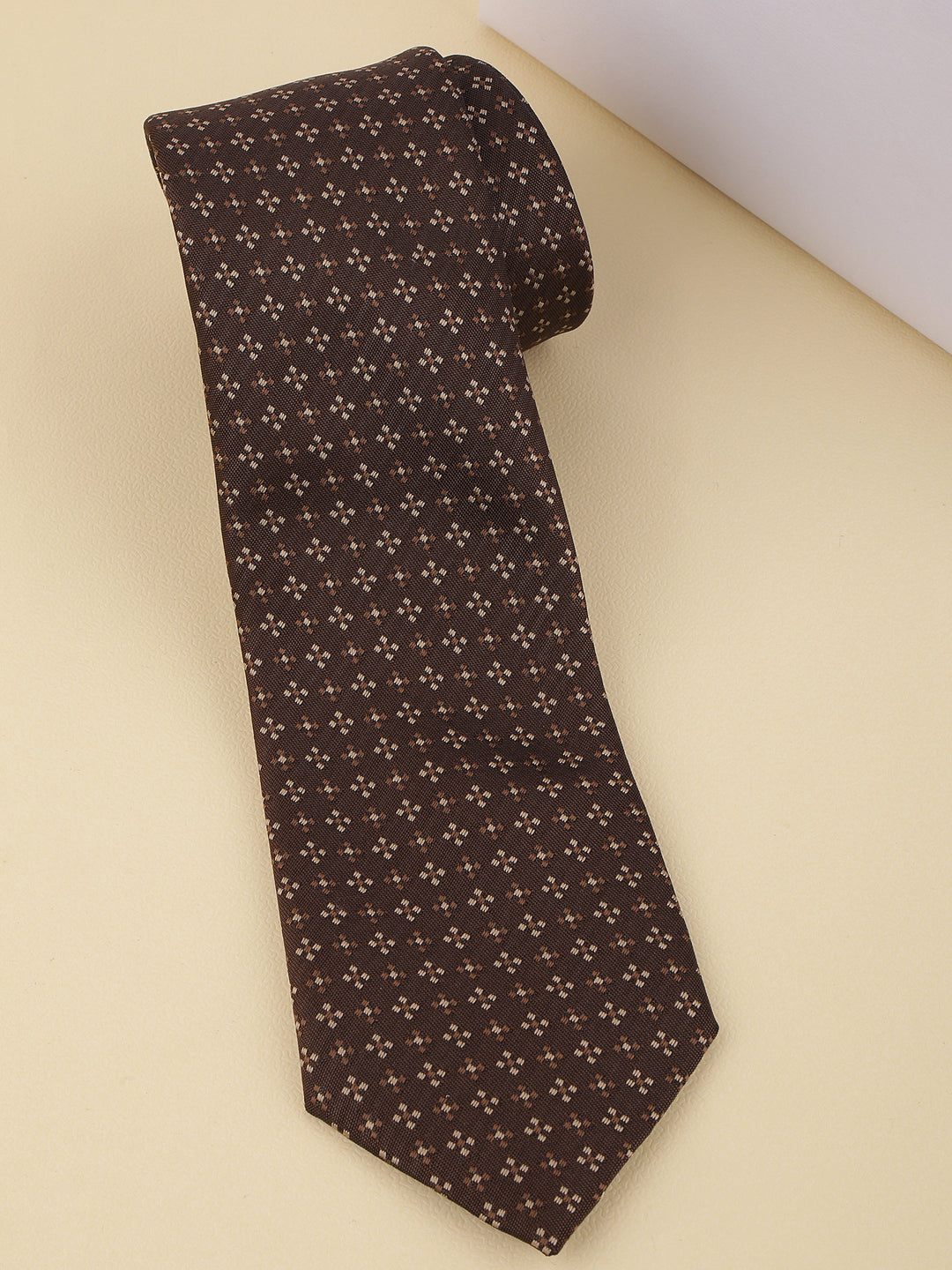 Alvaro Castagnino Brown Coloured Necktie for Men