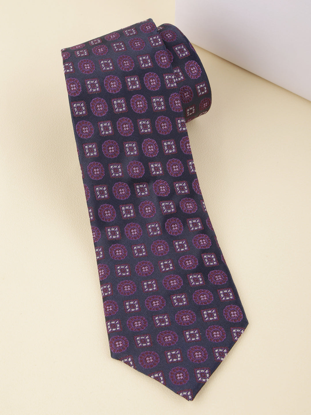 Alvaro Castagnino Purple Coloured Necktie for Men