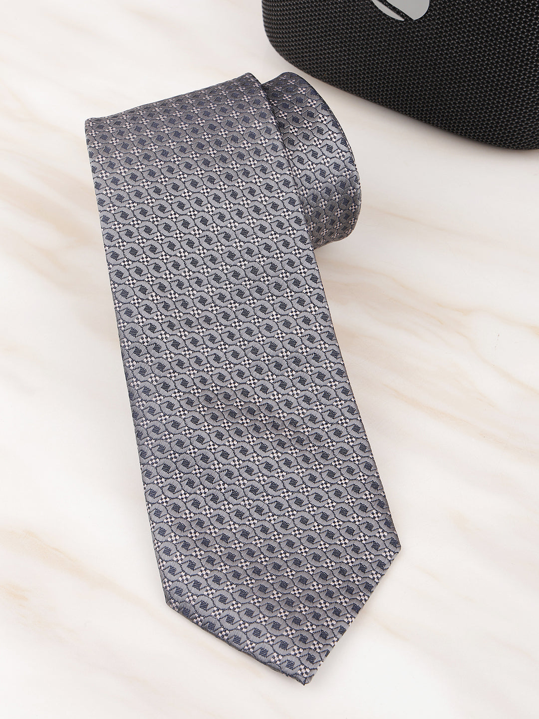 Alvaro Castagnino Grey Coloured Necktie for Men