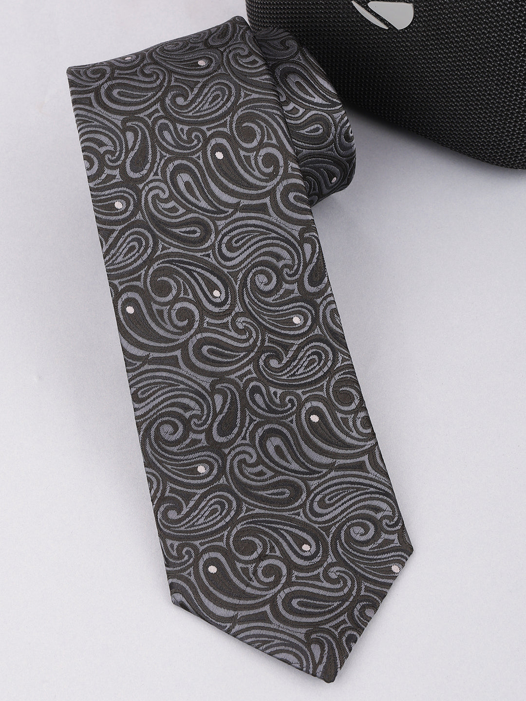 Alvaro Castagnino Grey Coloured Necktie for Men