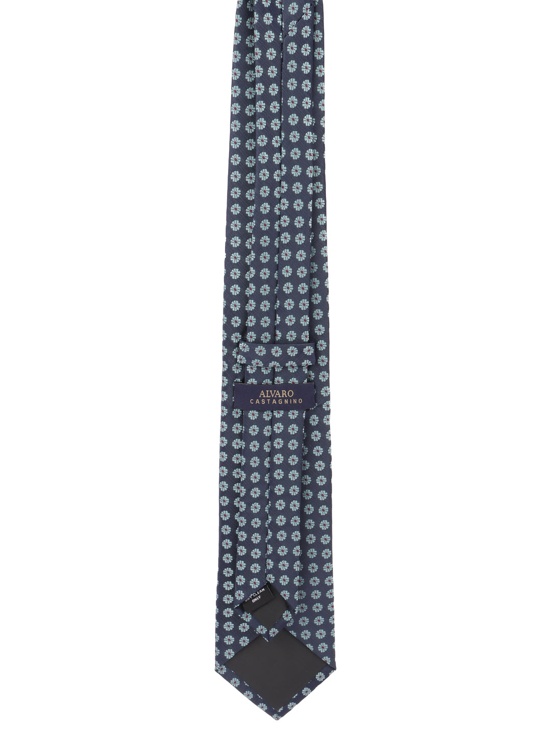 Floral Navy Blue Necktie