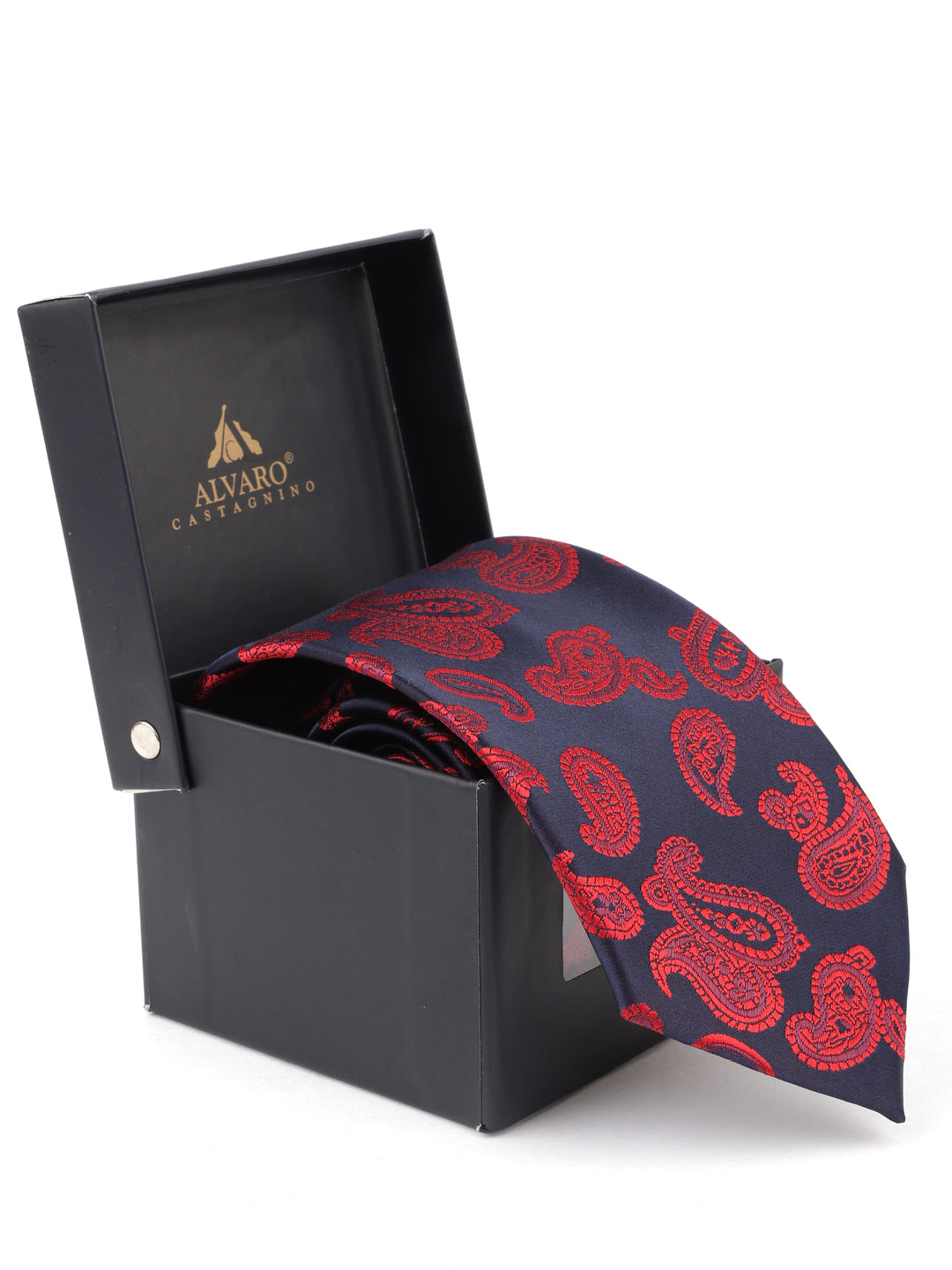 Alvaro Castagnino Blue & Maroon Coloured Necktie for Men
