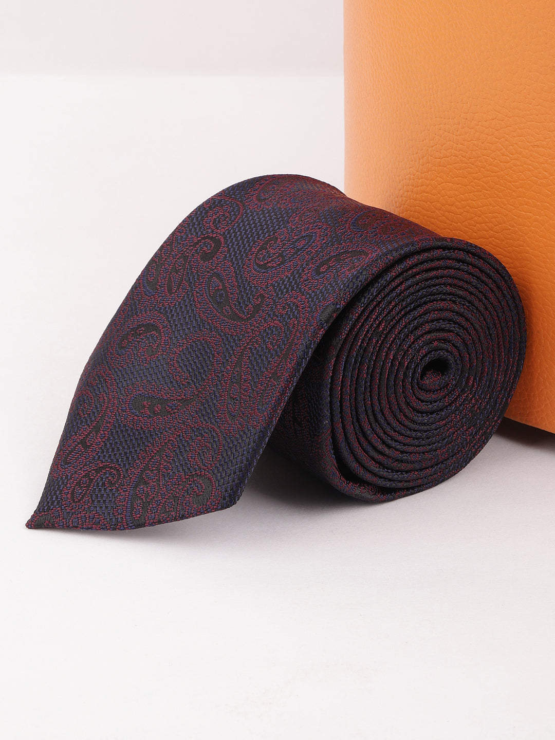 Alvaro Castagnino Maroon Coloured Necktie for Men