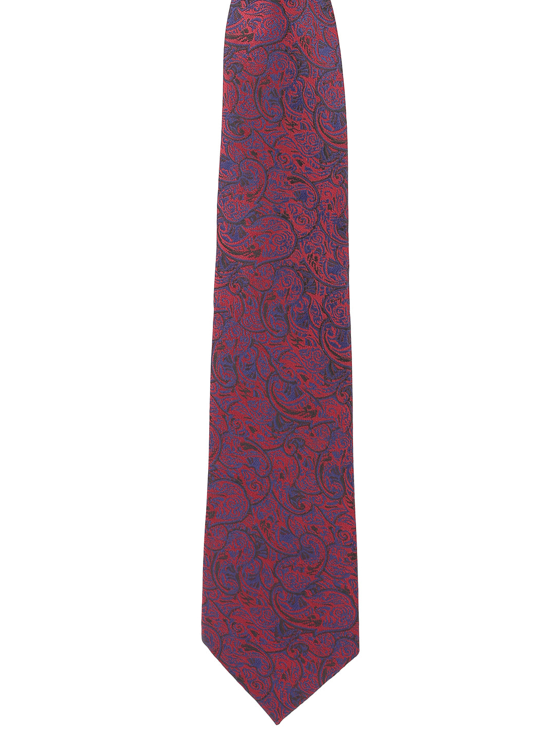 Paisley Maroon Necktie