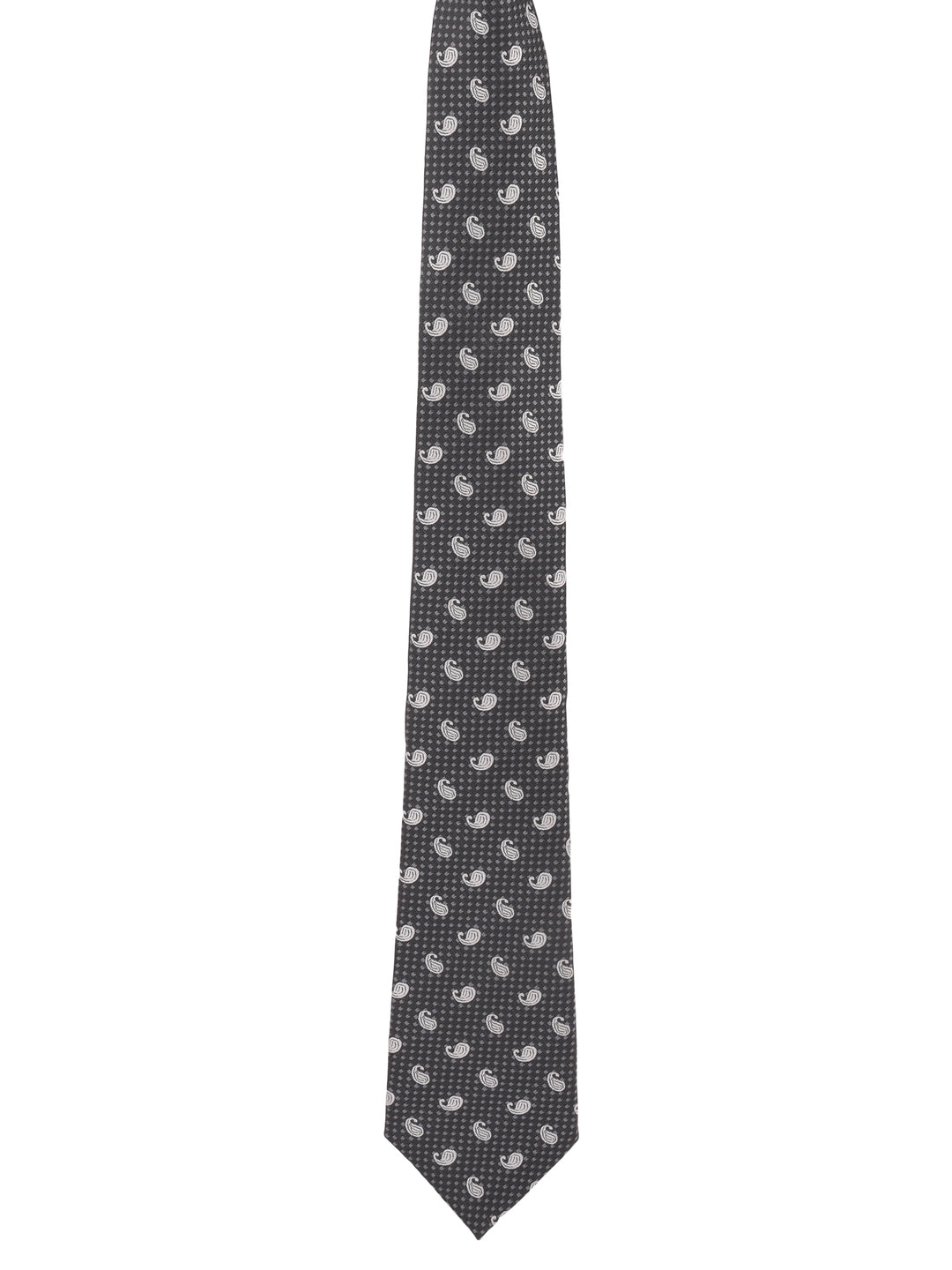 Paisley Grey Necktie