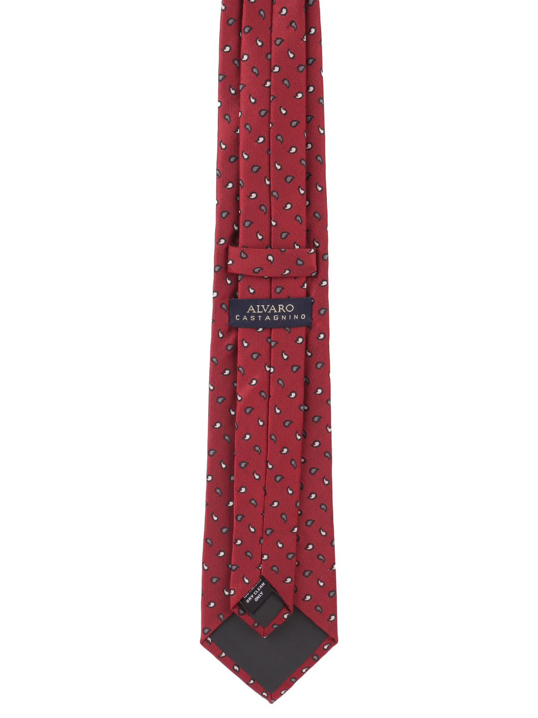 Alvaro Castagnino Maroon Coloured Necktie for Men