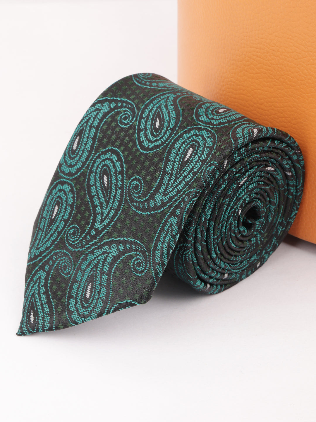 Alvaro Castagnino Black & Green Coloured Necktie for Men