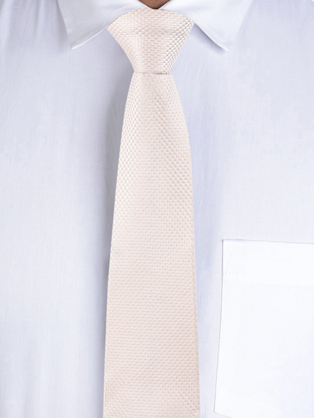 Classic Peach Silk Necktie