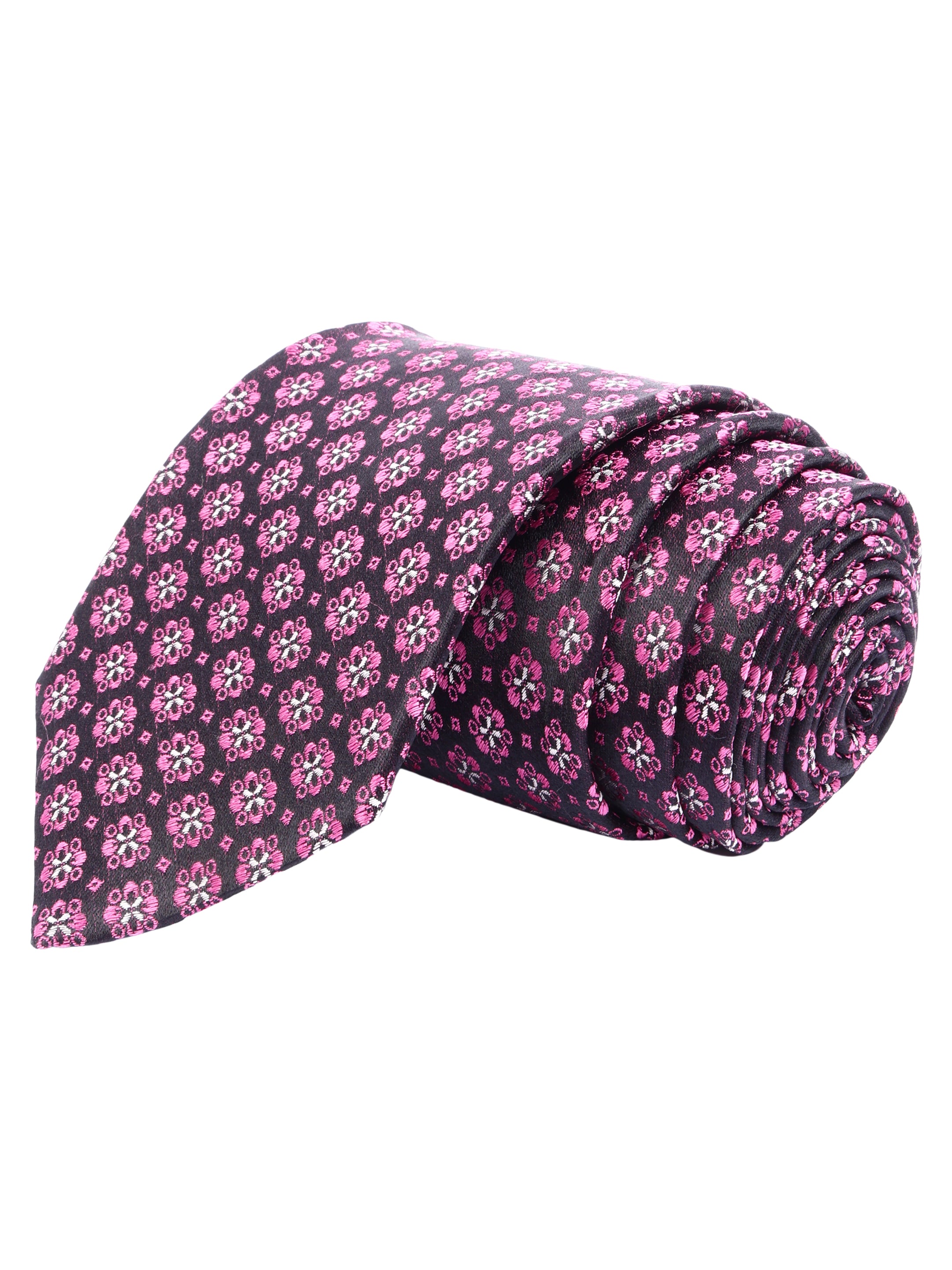 Floral Silk Necktie