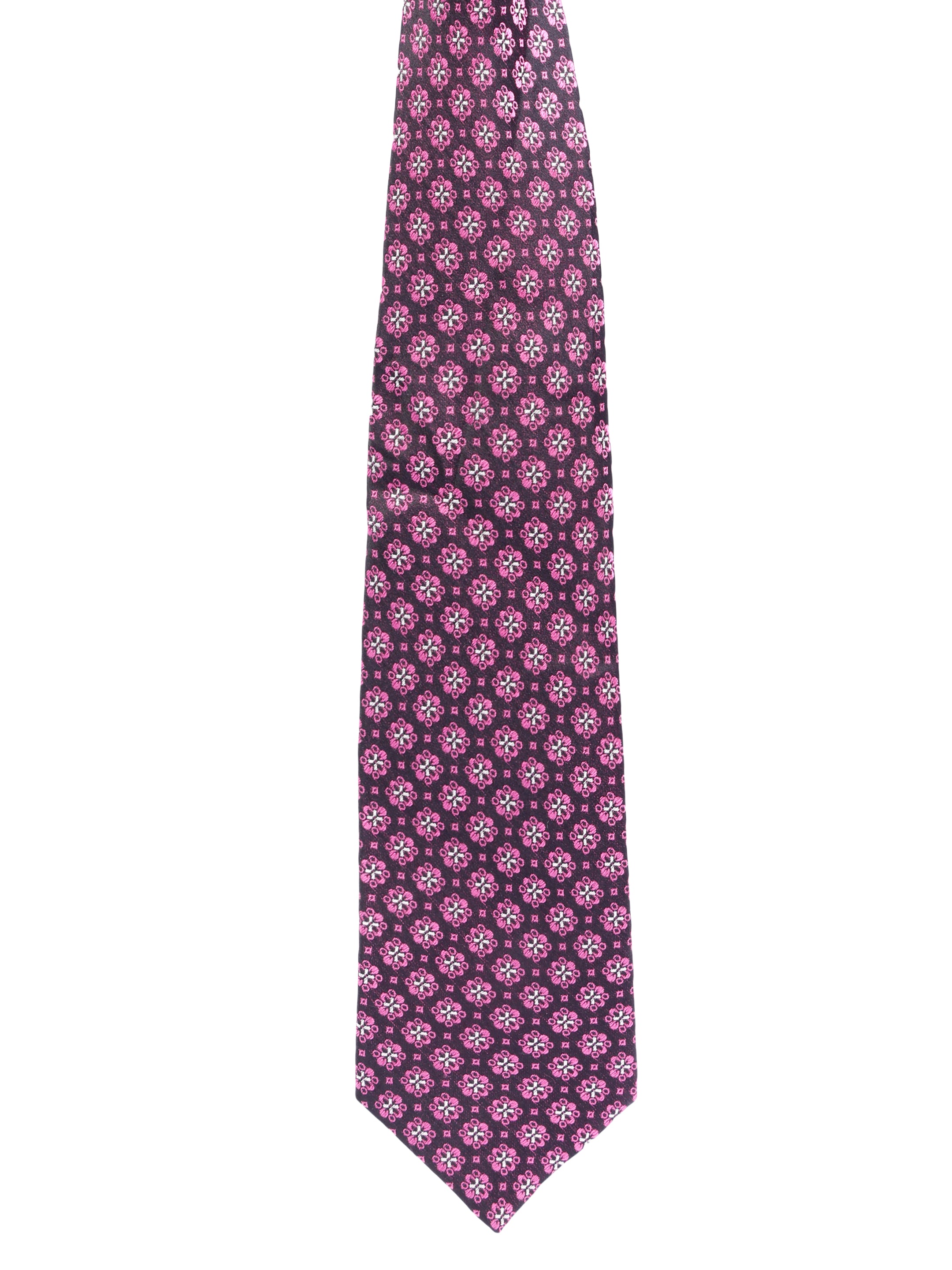 Floral Silk Necktie