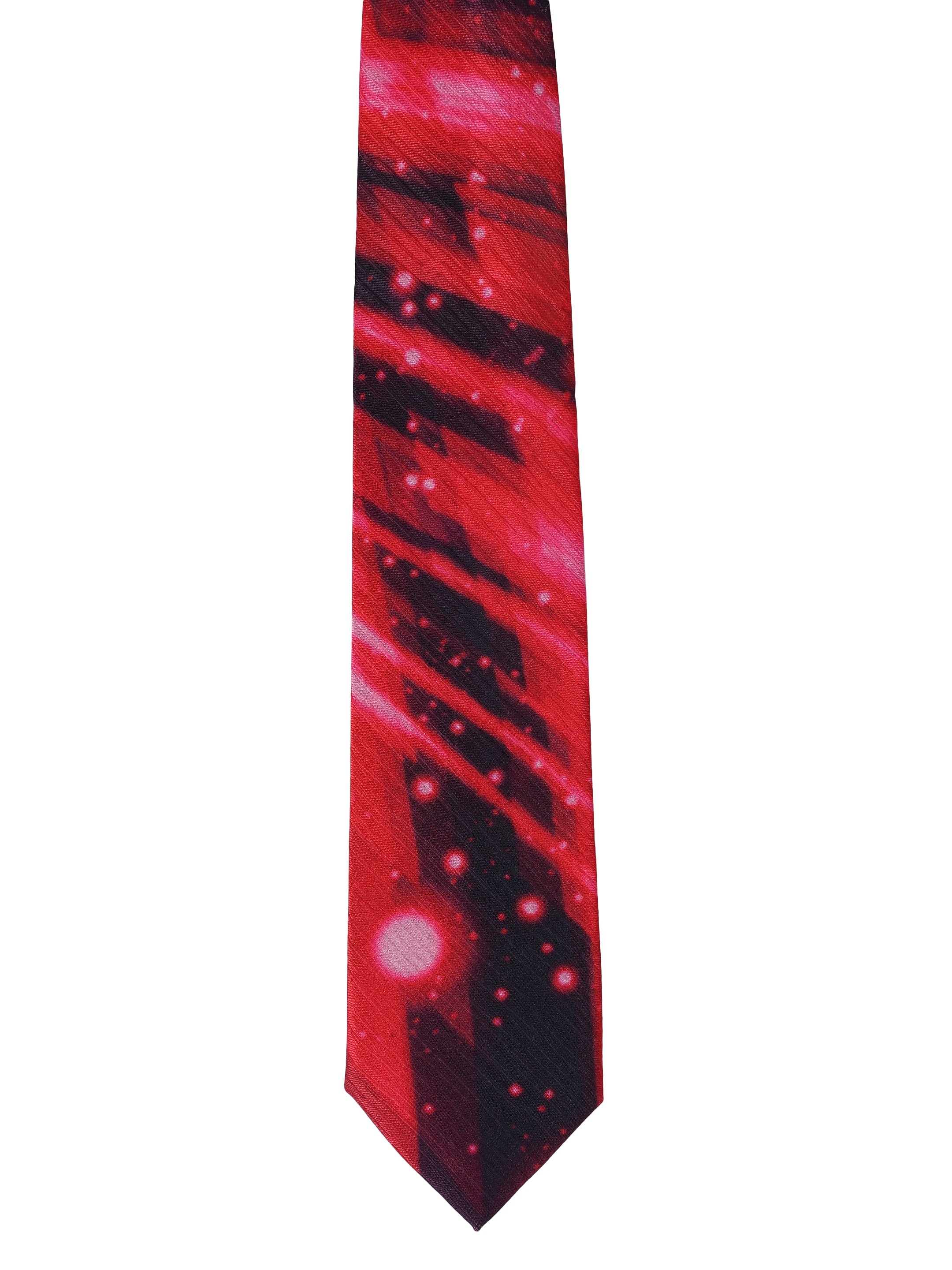 Galaxy Maroon Printed Tie