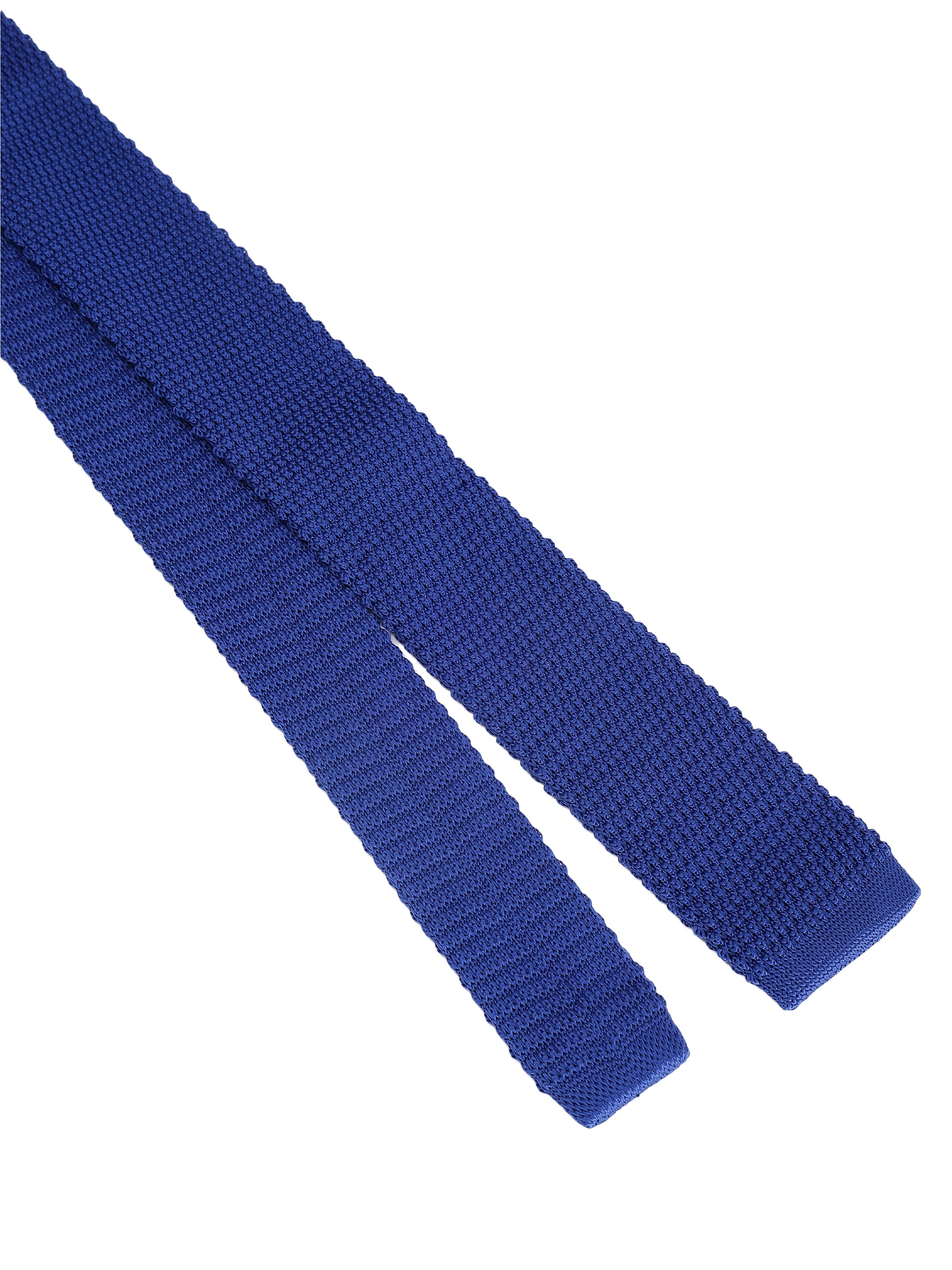 Solid Royal Blue Knitted Necktie