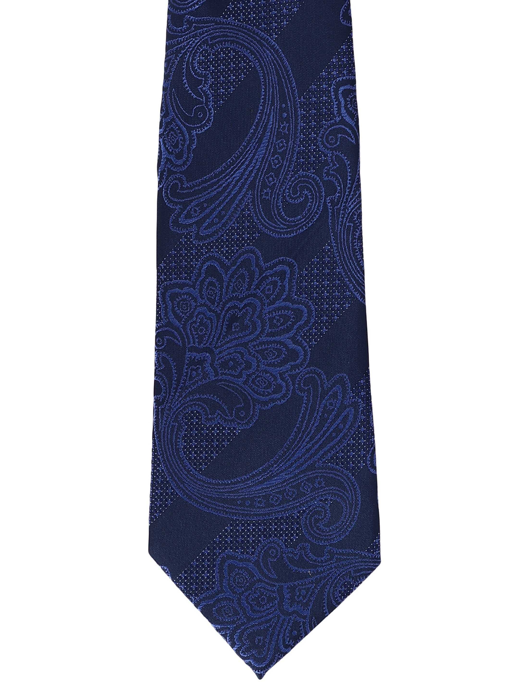 Midnight Blue Paisley Necktie