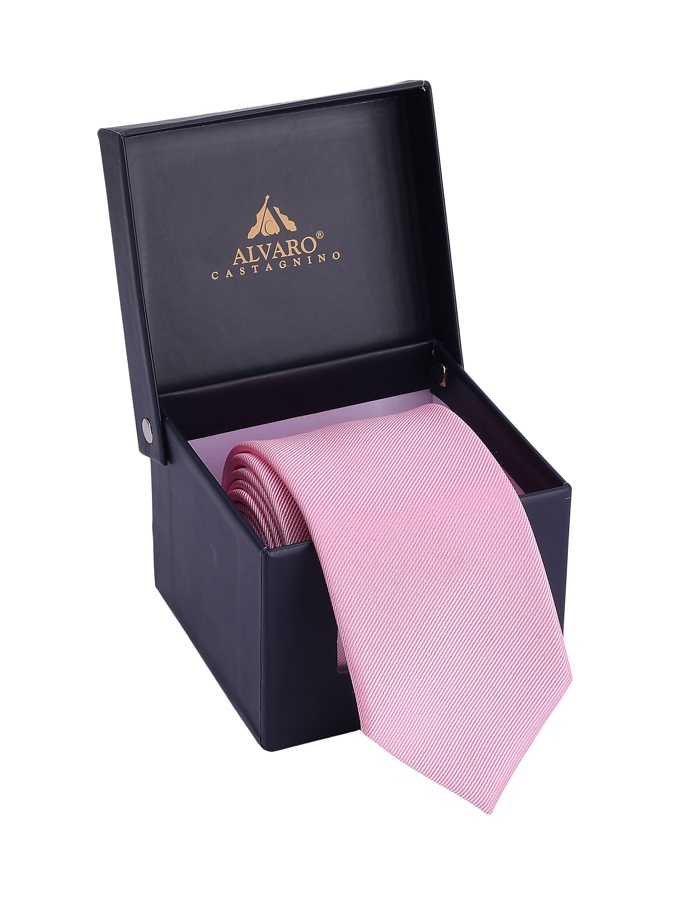 Pink Solid Tie