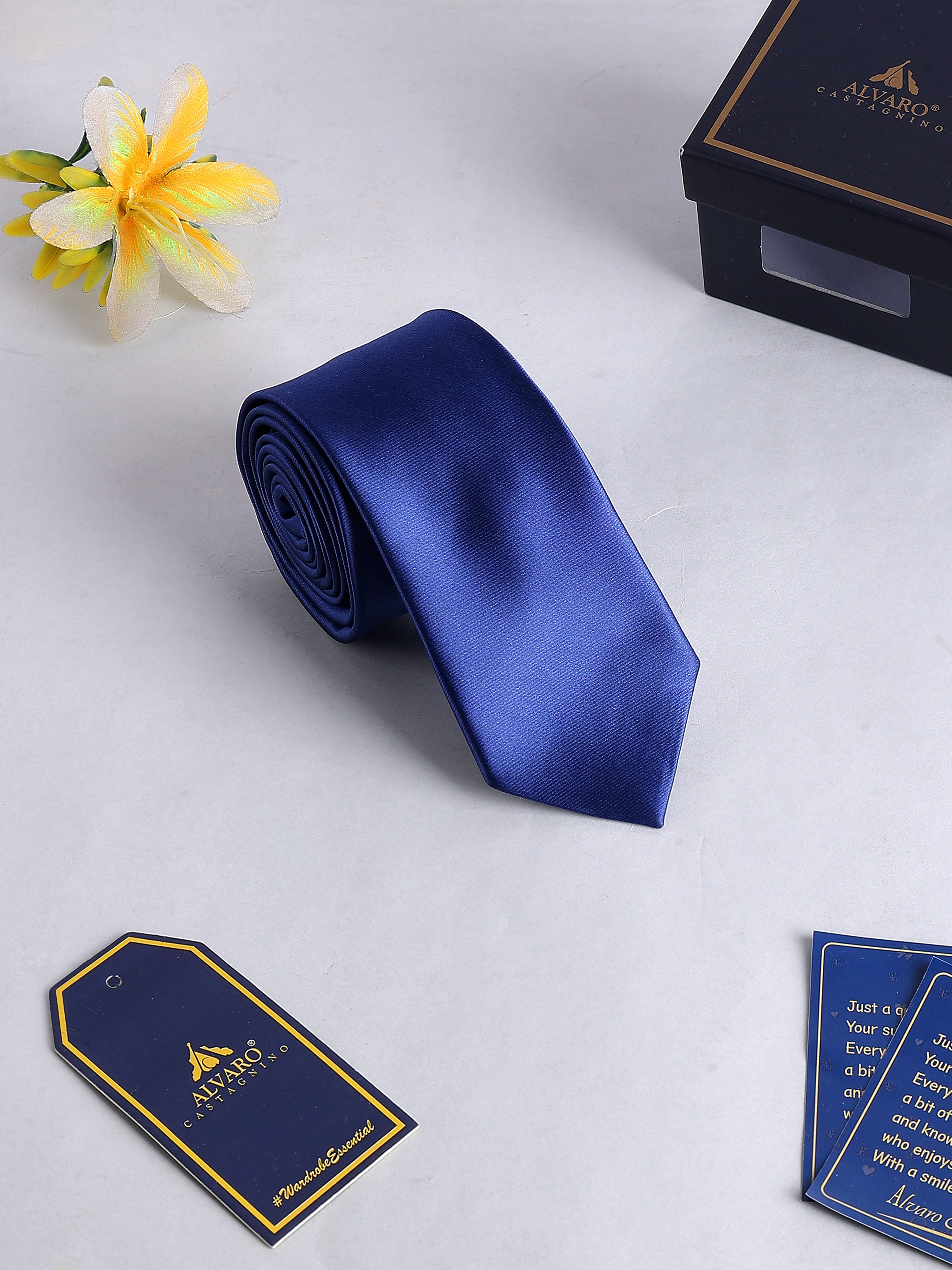 Navy Solid Necktie