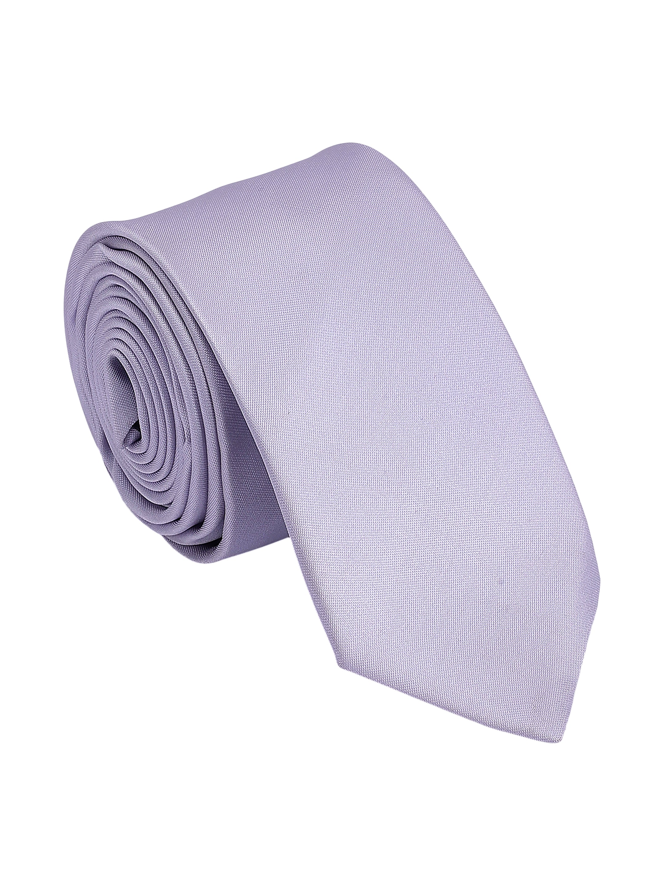 Solid Light Grey Necktie
