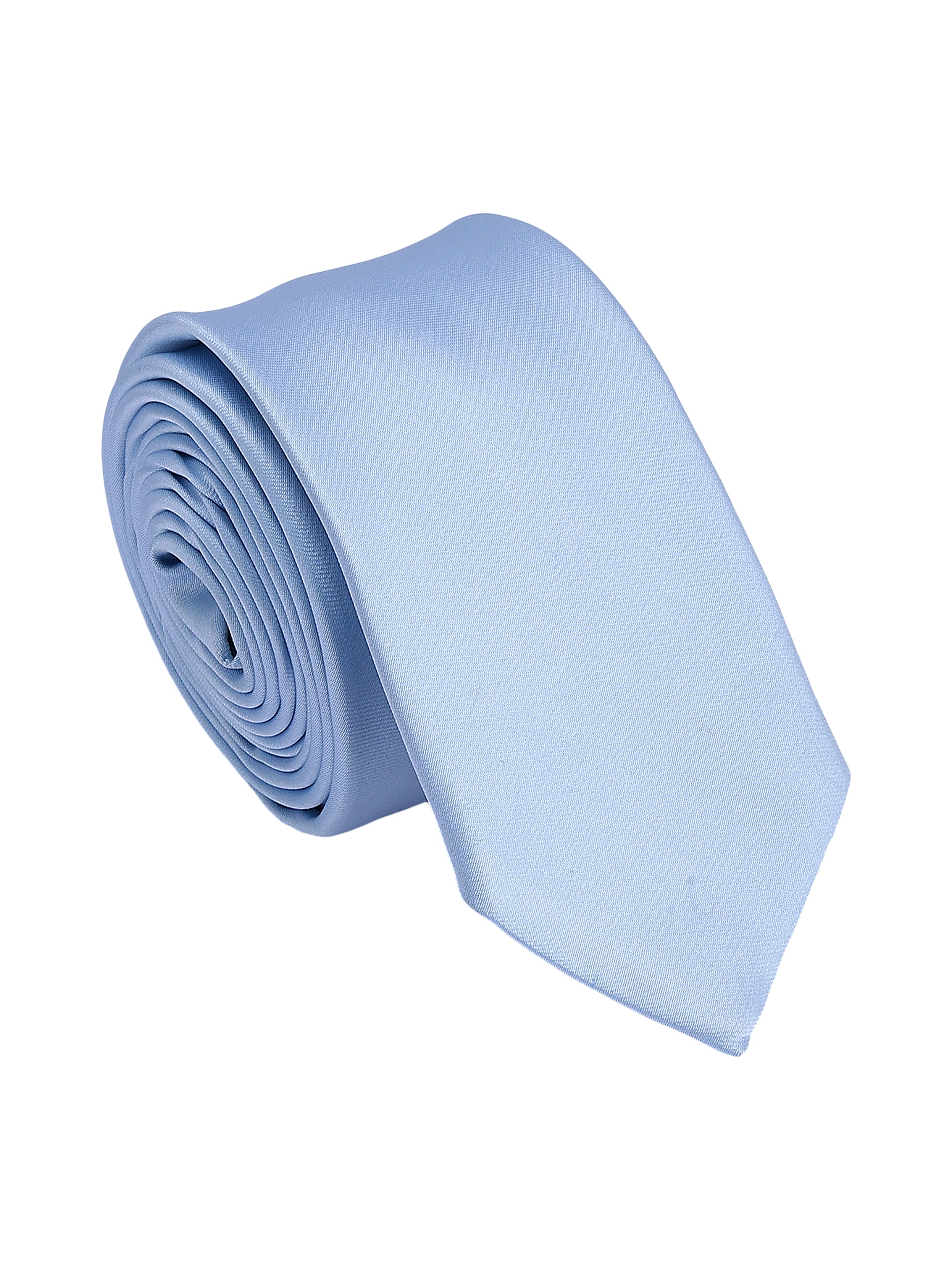 Solid Light Blue Necktie
