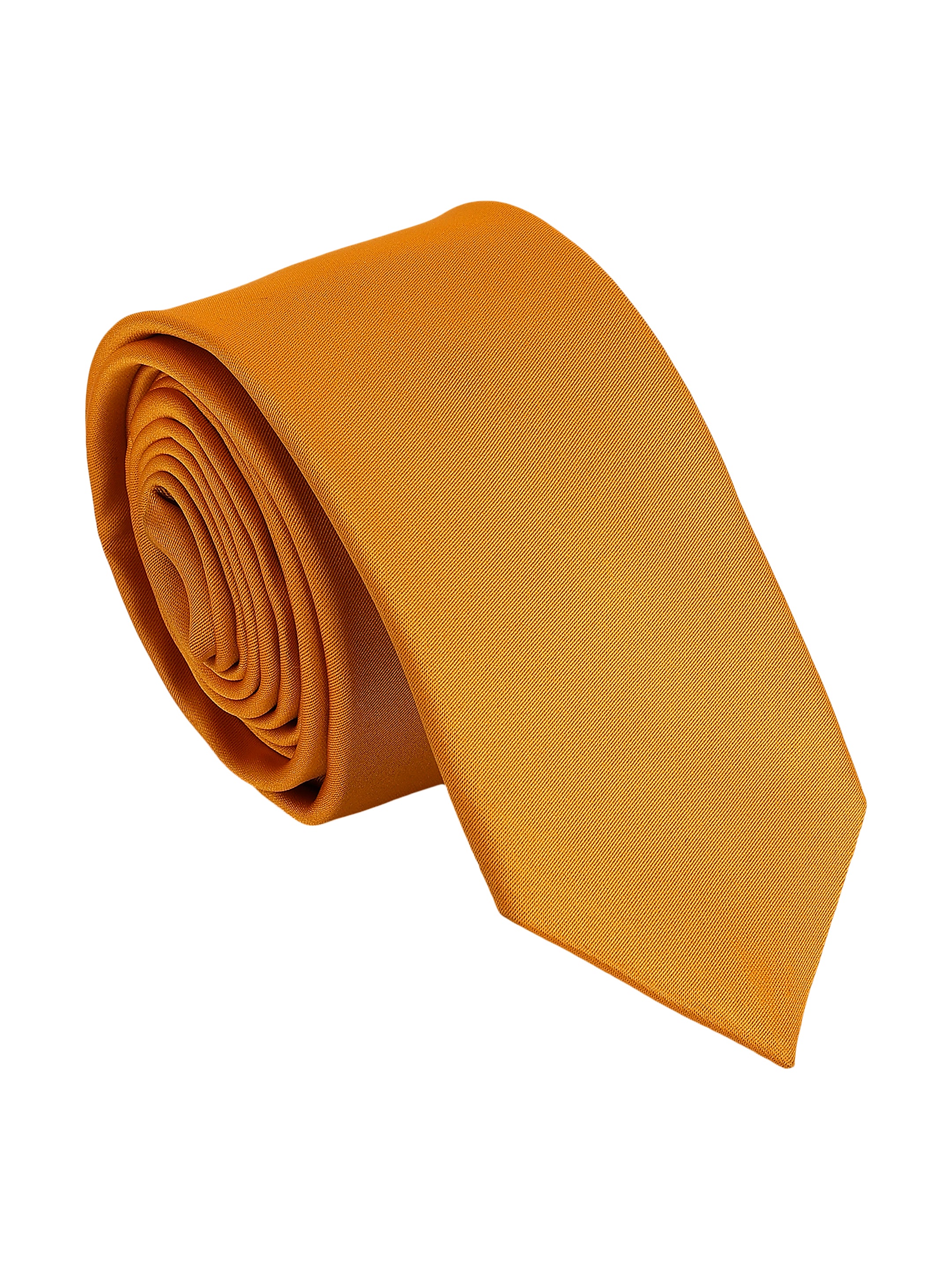 Solid Yellow Necktie
