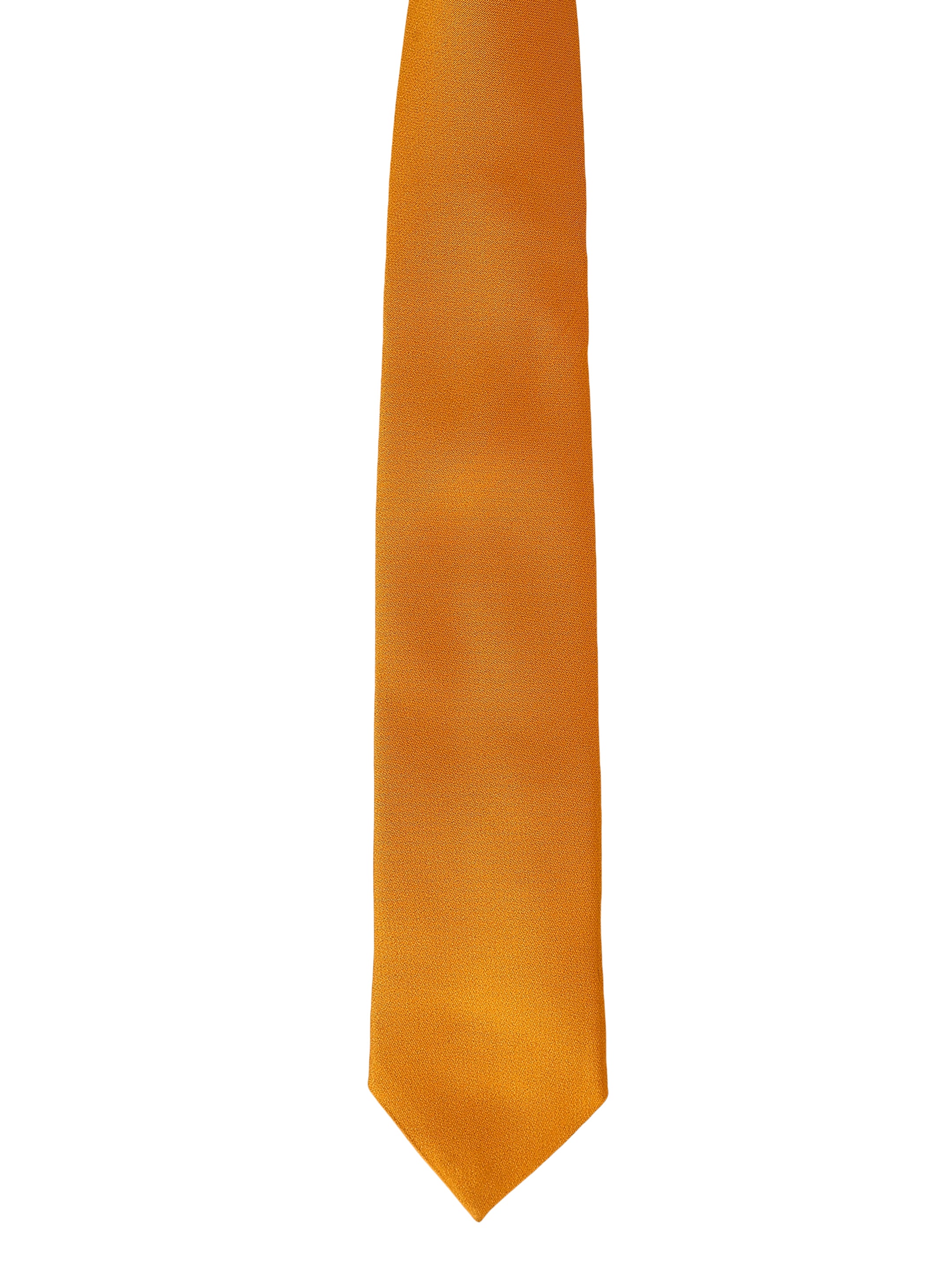 Solid Yellow Necktie