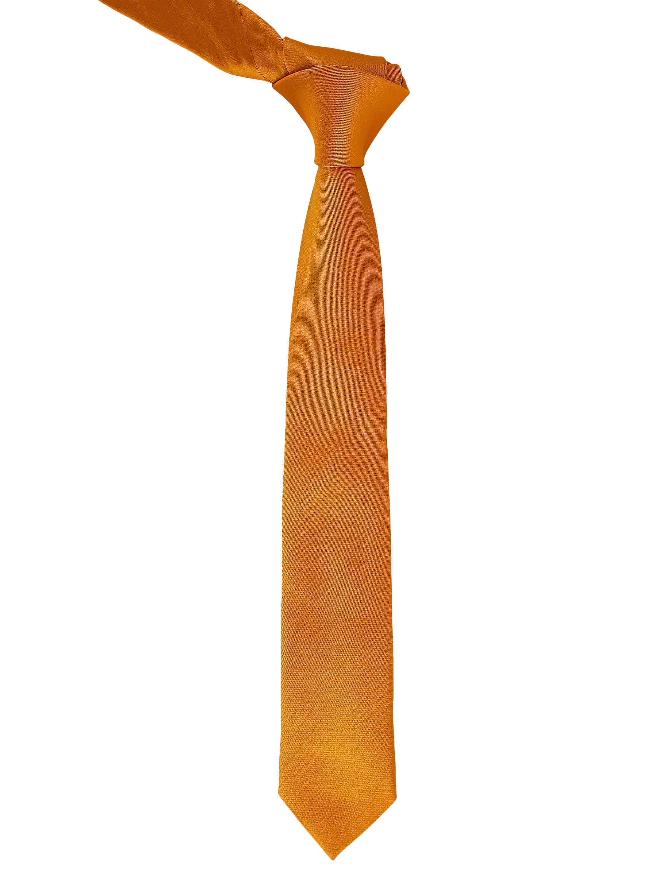 Yellow Solid Necktie