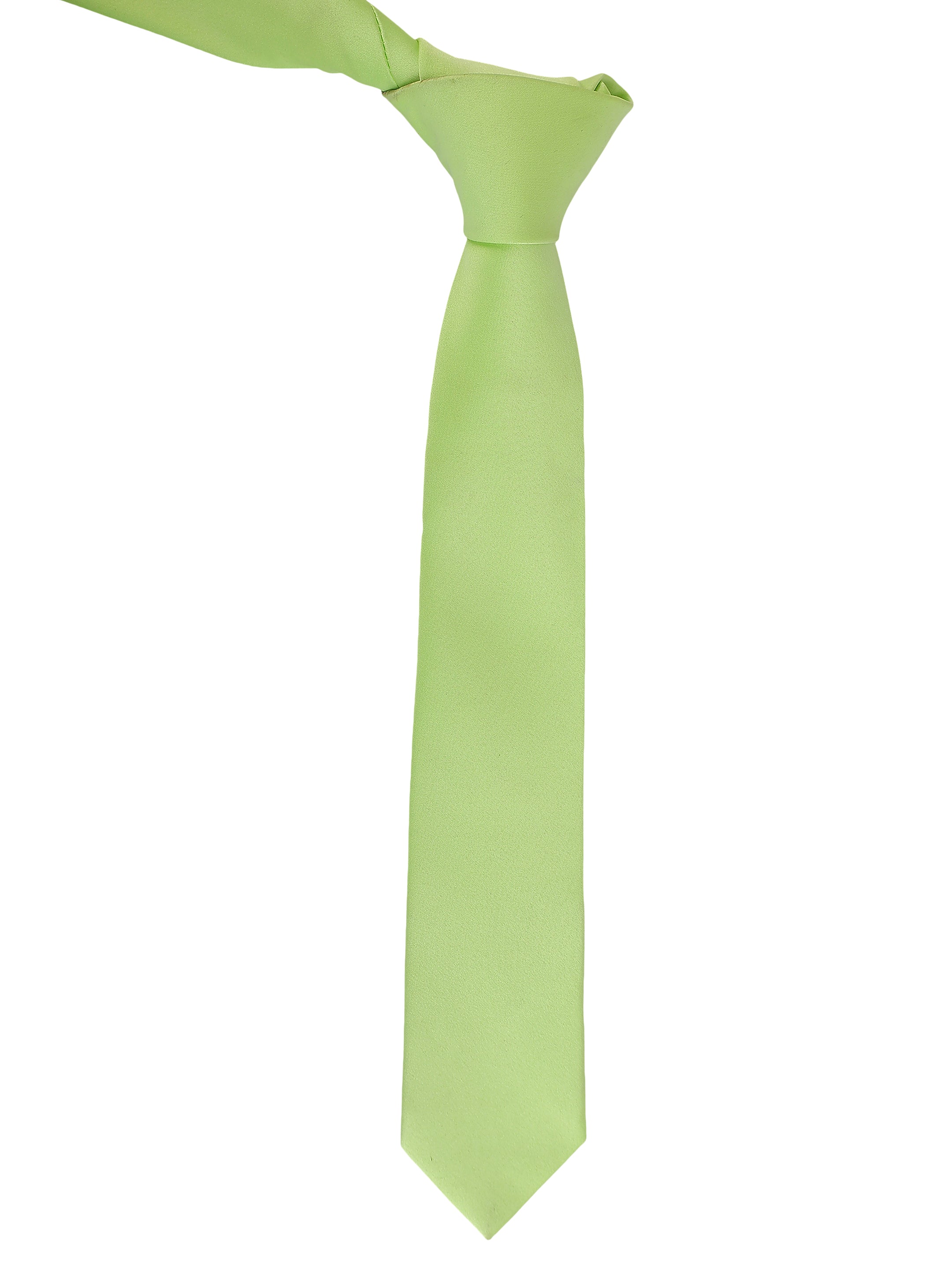 Solid Lime Green Necktie