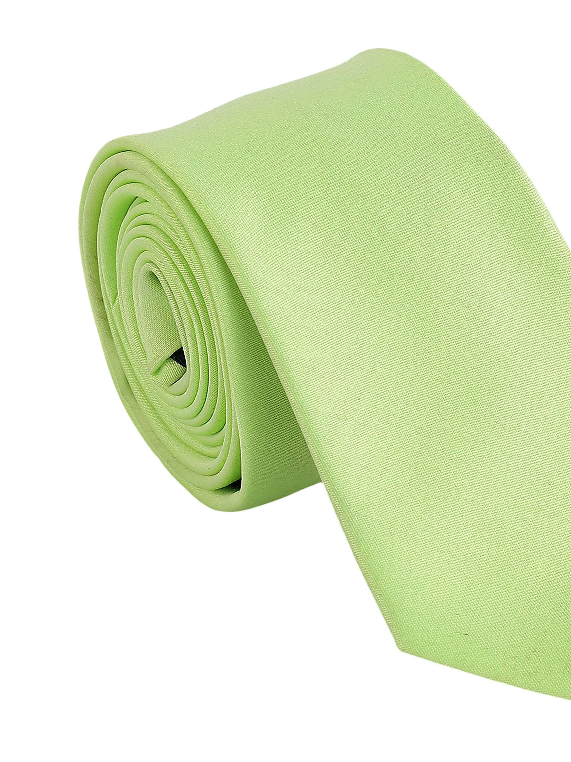 Solid Lime Green Necktie