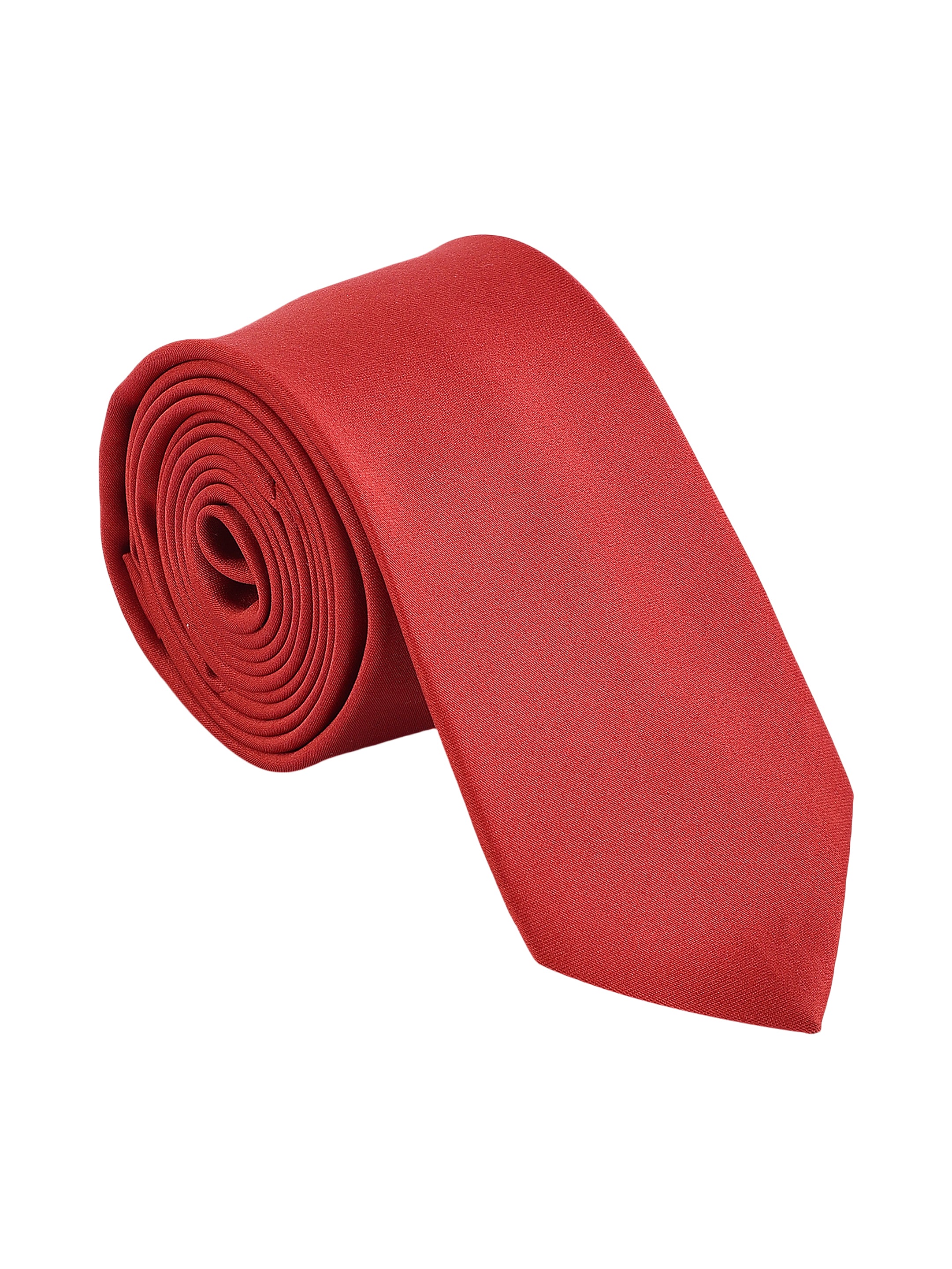 Men's Solid Red Necktie