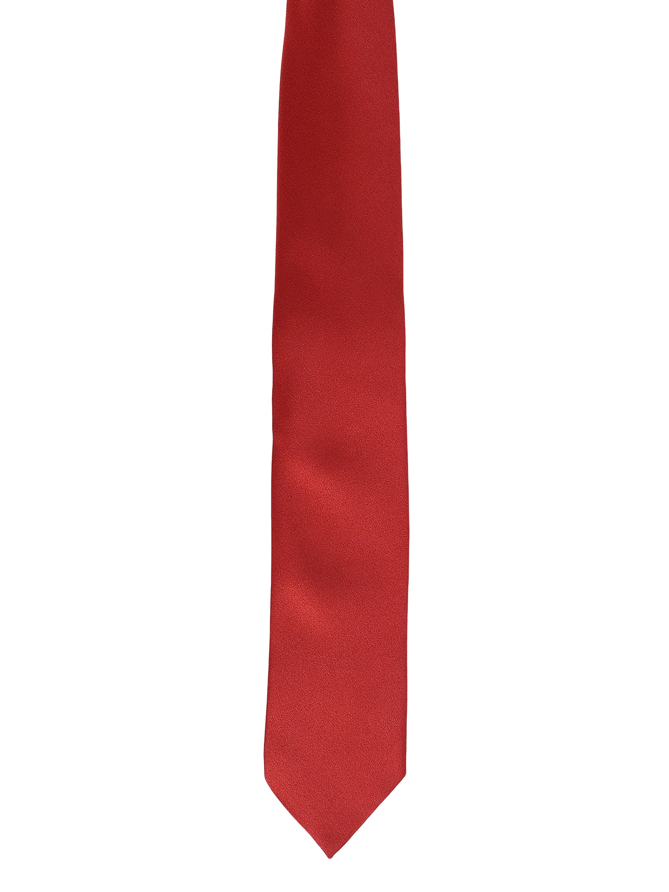 Men's Solid Red Necktie