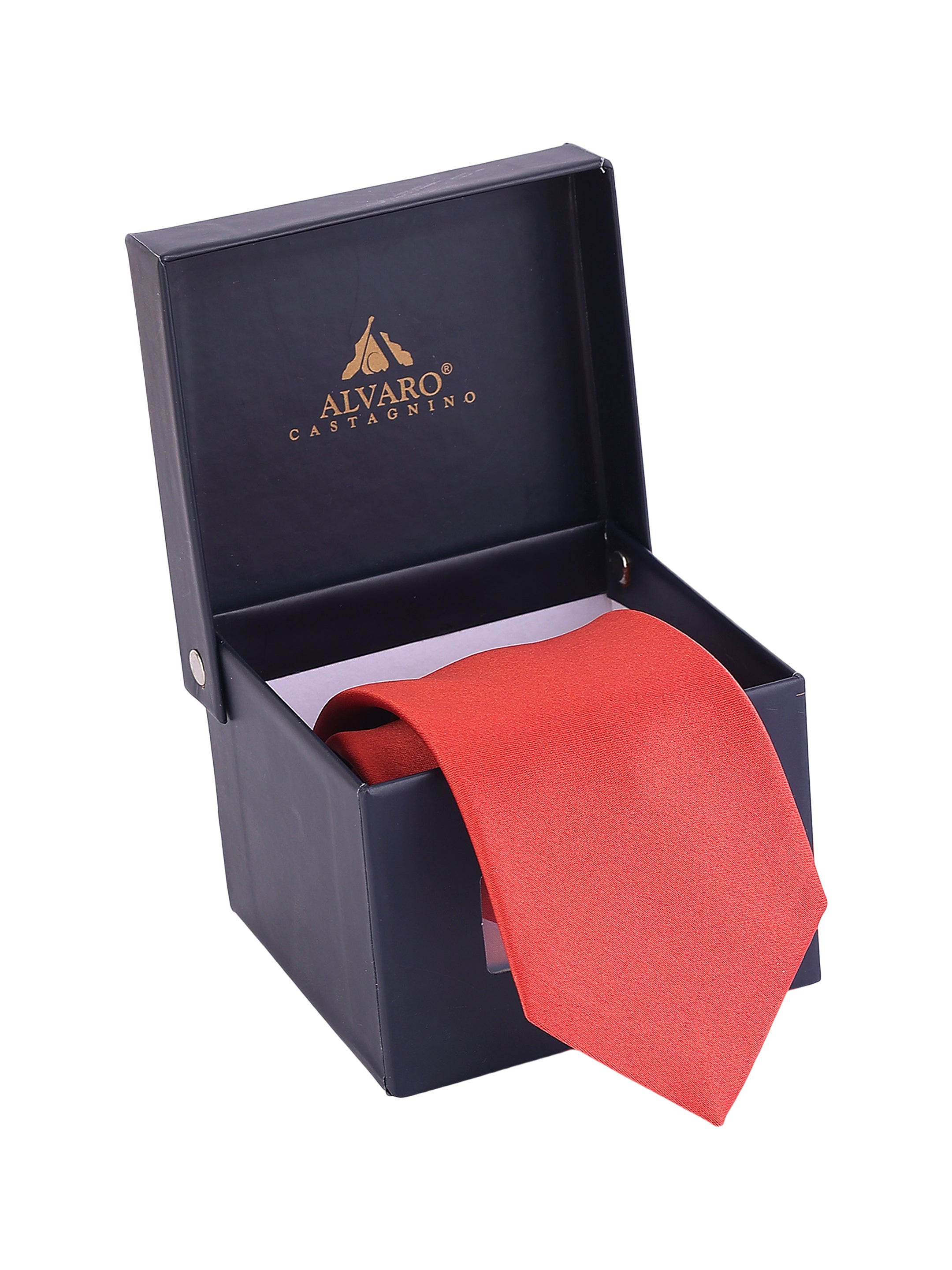 Red Solid Necktie