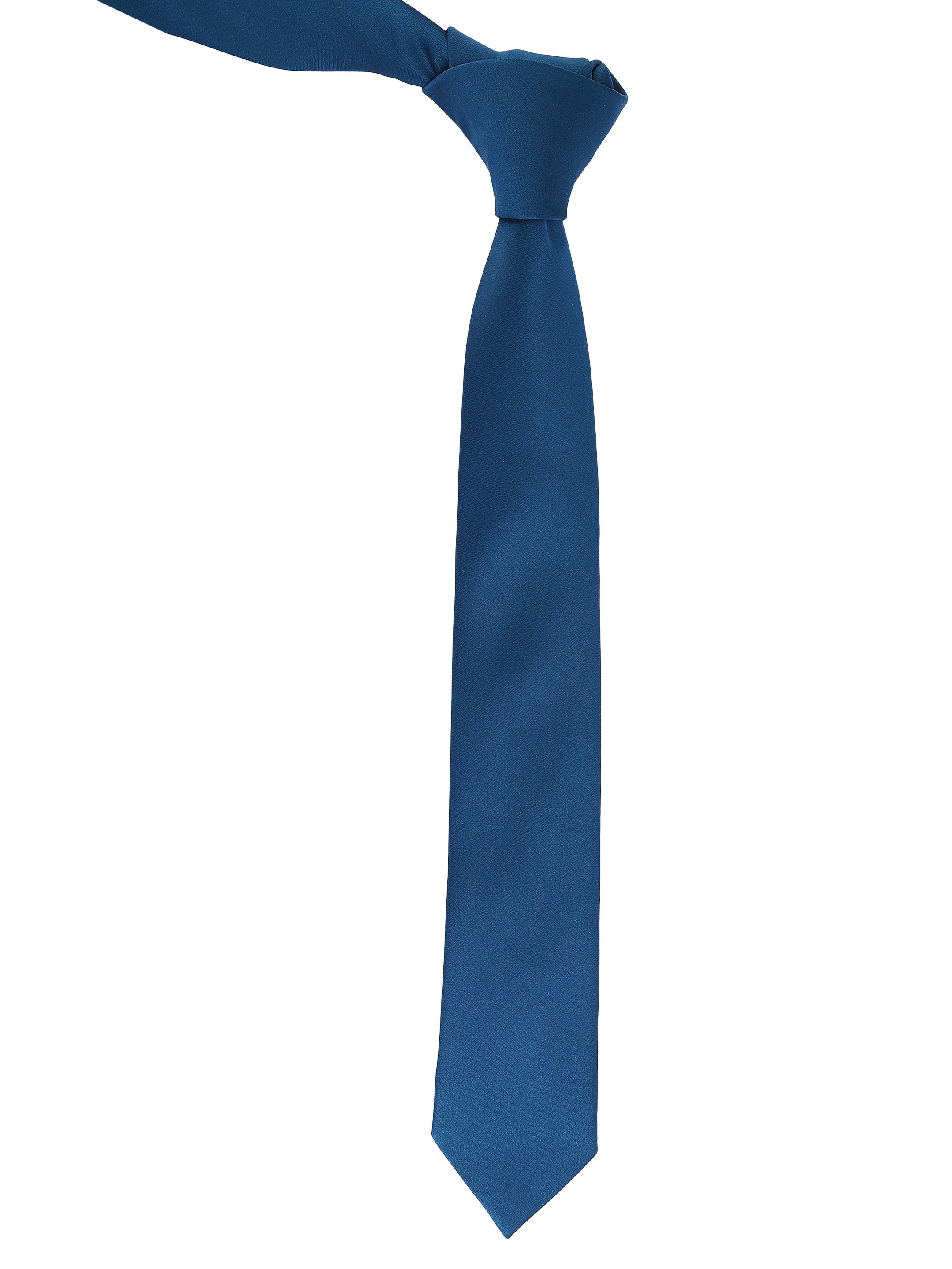 Men's Solid Navy Blue Necktie