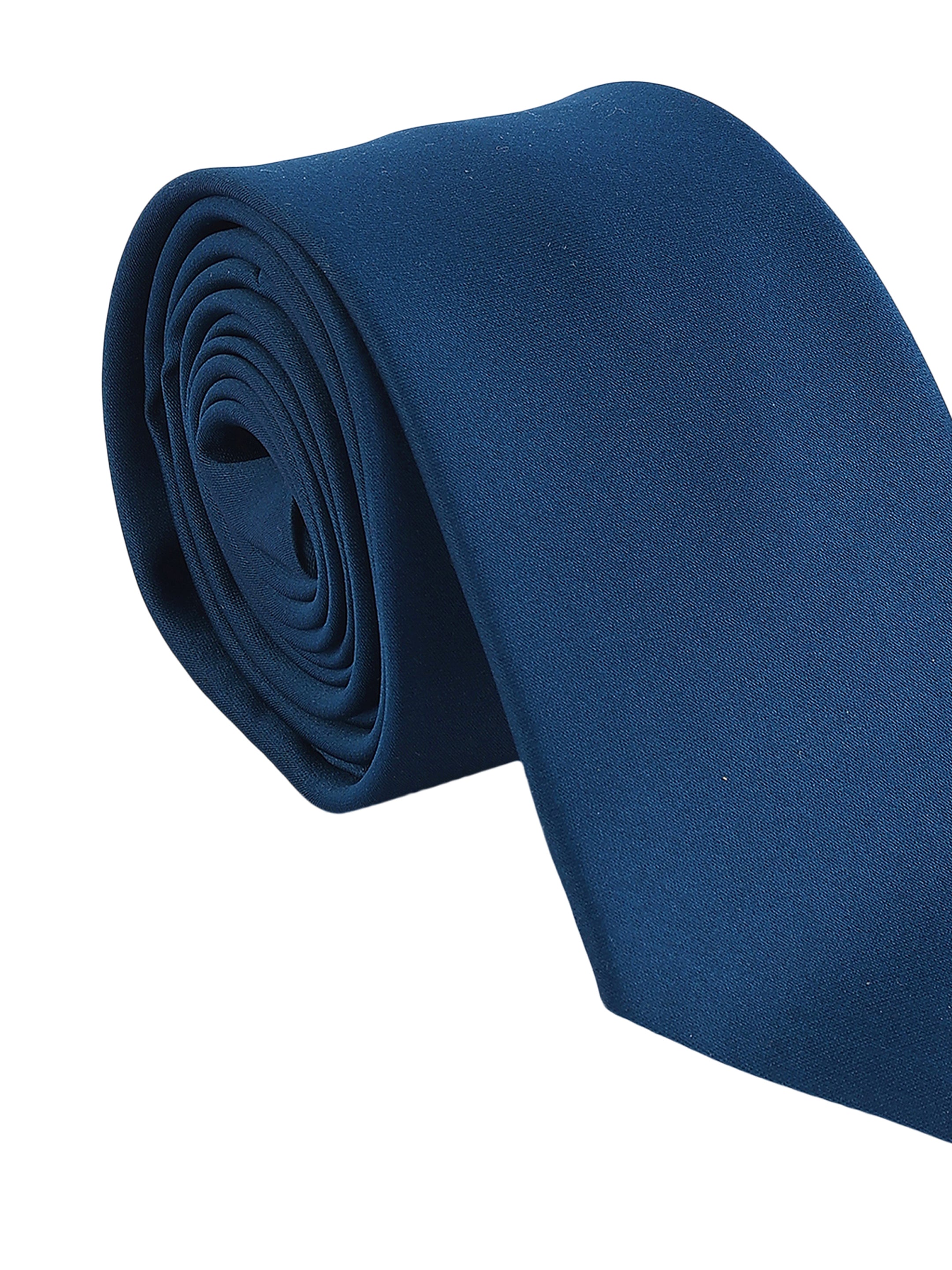 Solid Navy Blue Necktie