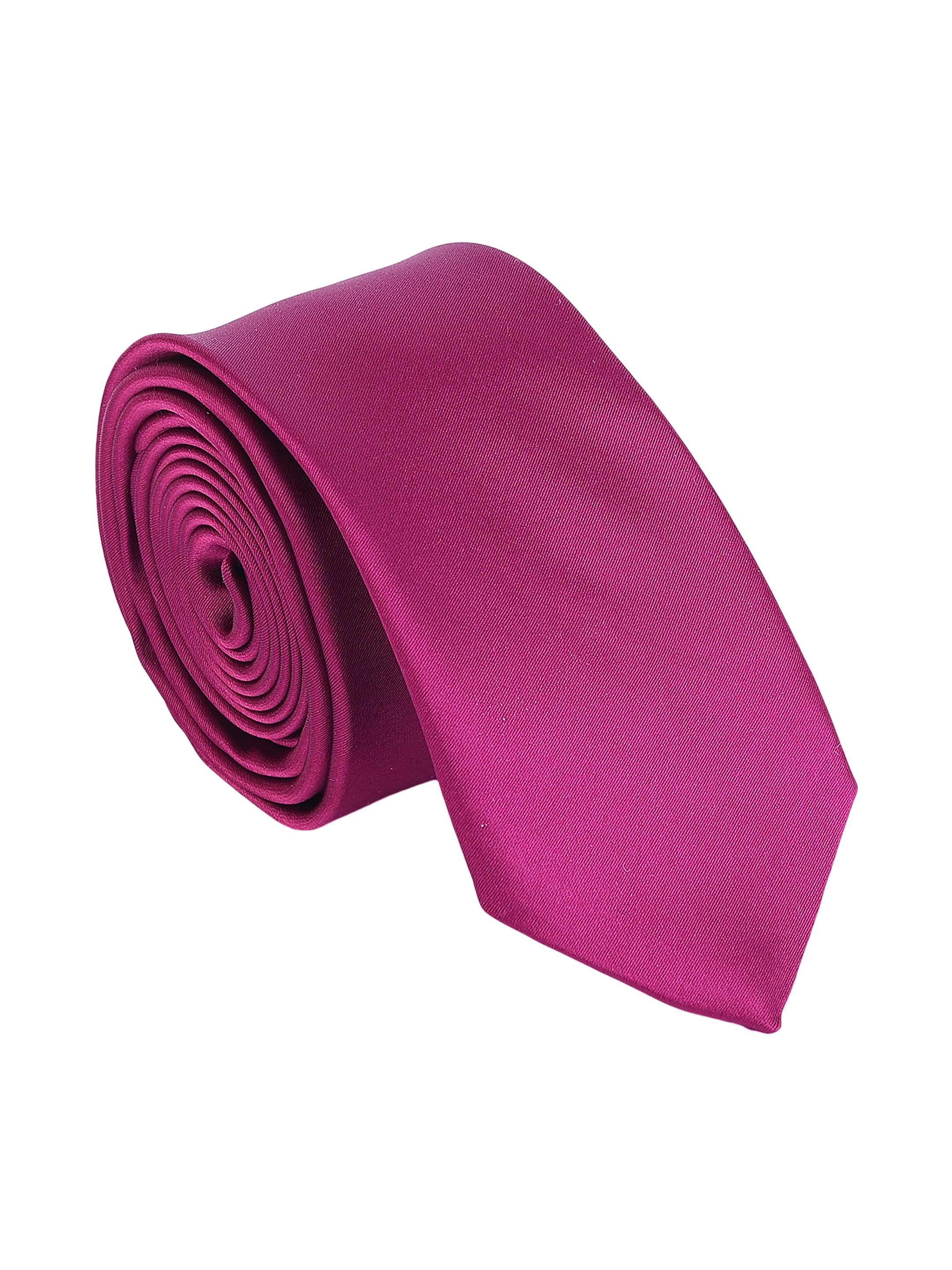 Men's Solid Pink Necktie