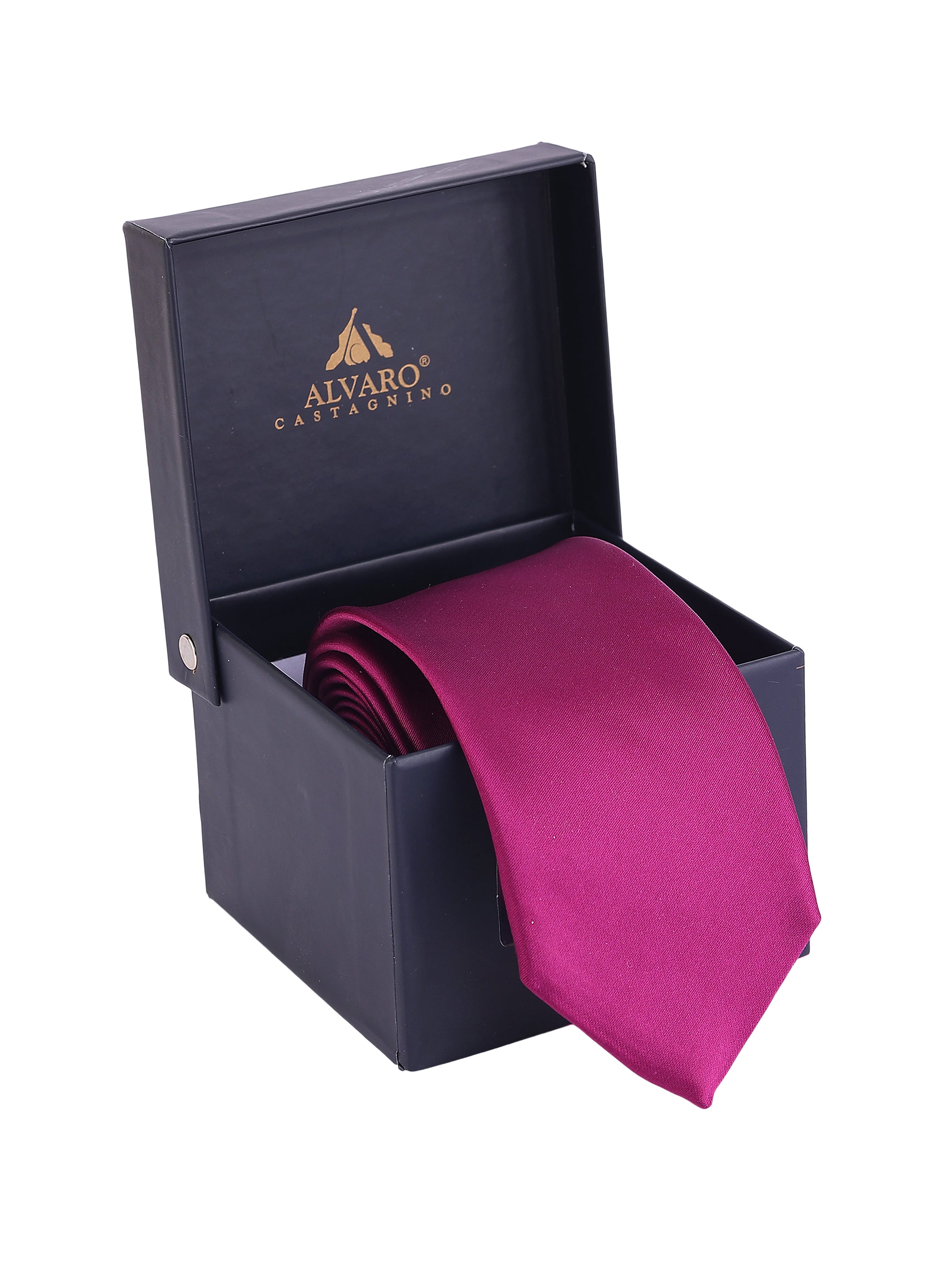 Solid Pink Necktie