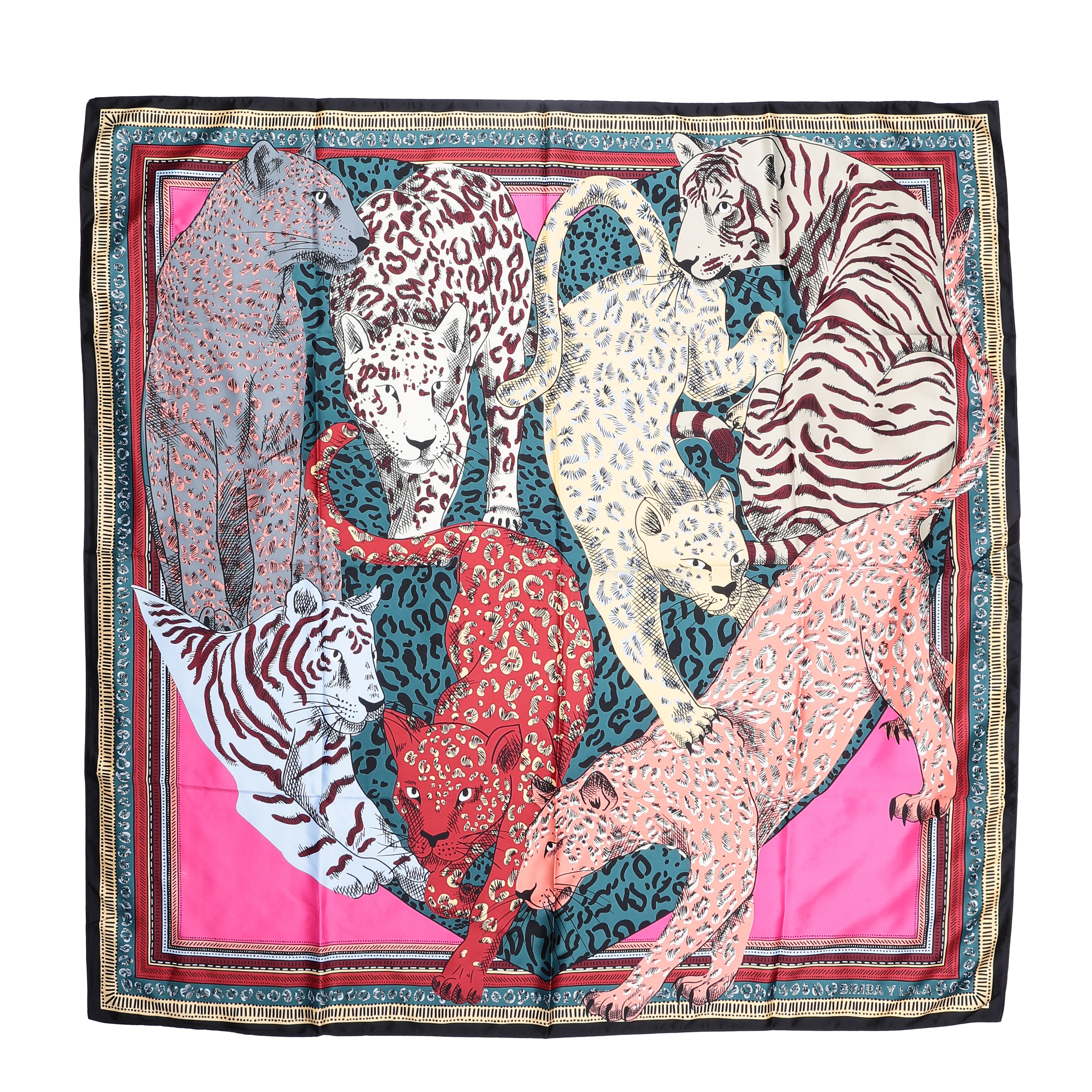 Printed Scarf, Crystal Brooch & Chocolates Gift Box Set