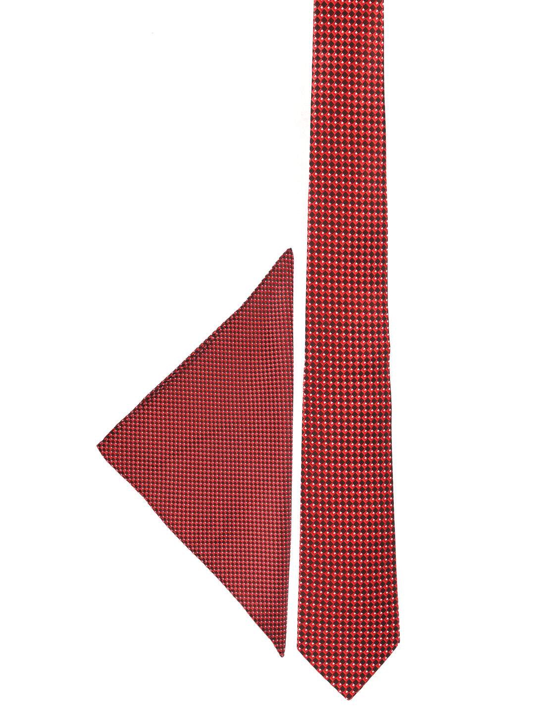 Red Patterned Accessory Gift Set