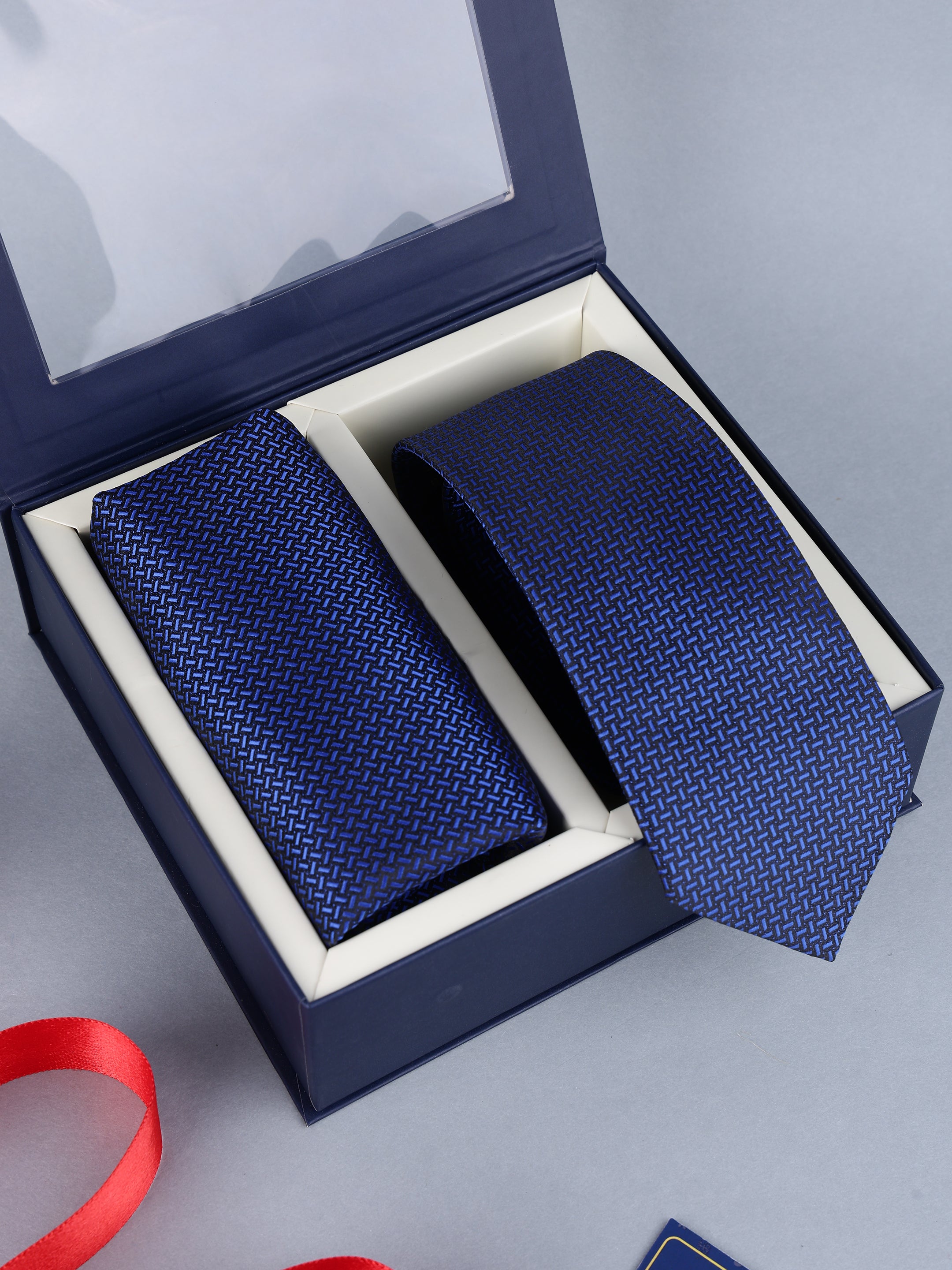 Royal Blue Classic Neckite Gift Set
