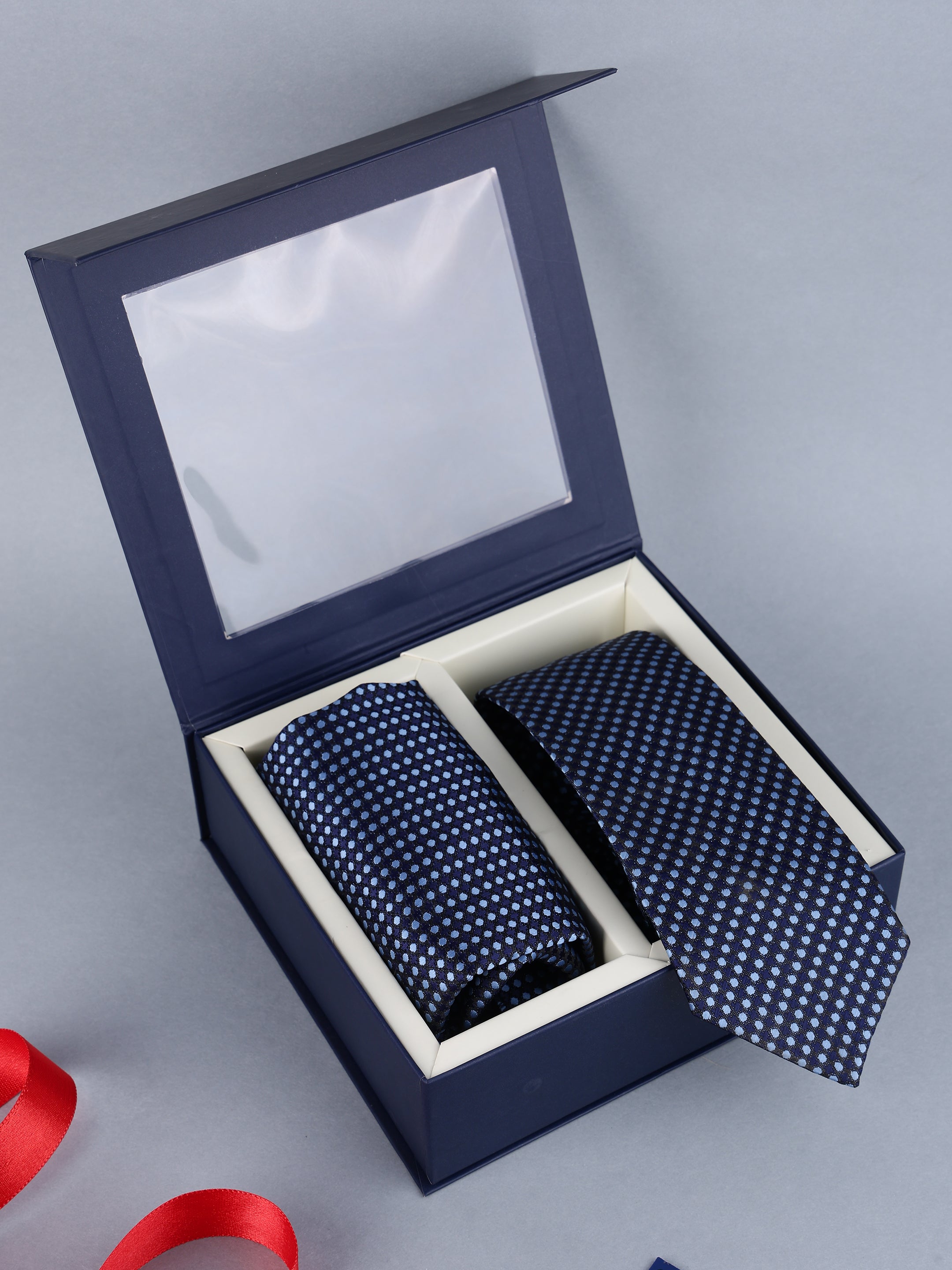 Navy Classic Necktie Gift Set