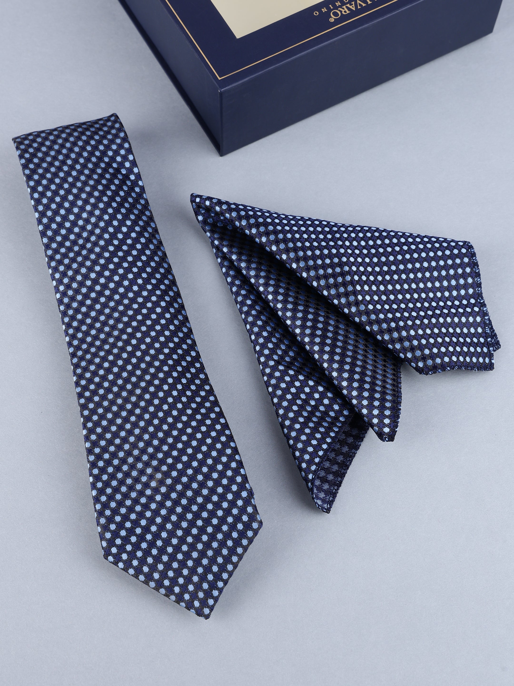 Navy Classic Necktie Gift Set