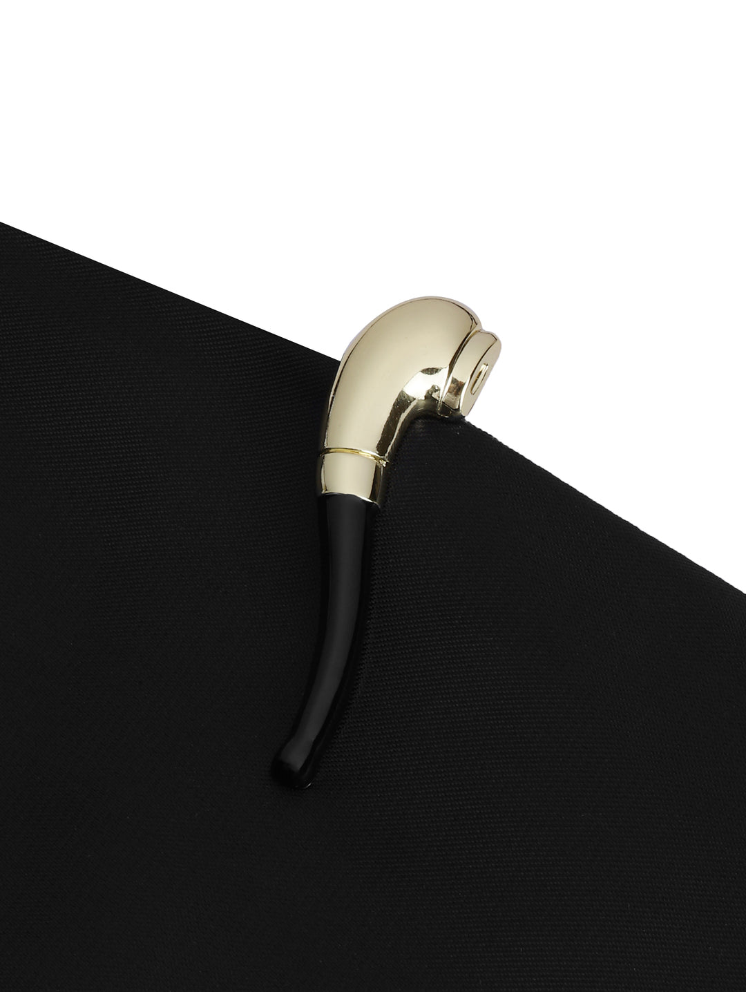 Alvaro Castagnino Men Golden & Black Classic Tie Pin