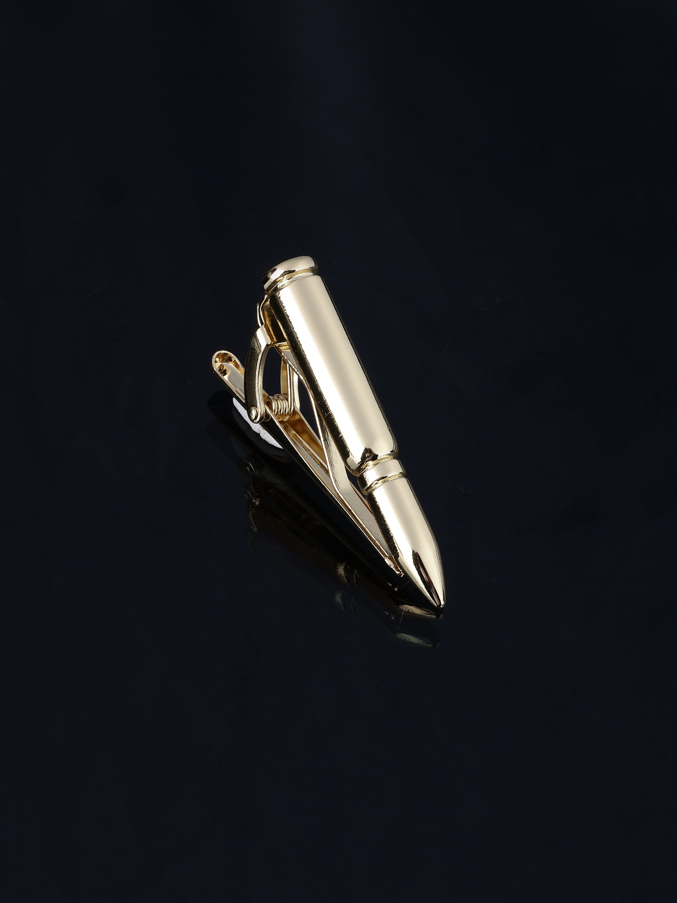 Gold Bullet Tie Pin