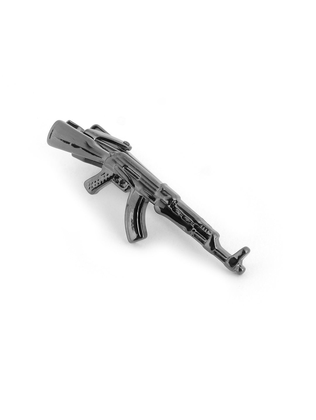 Alvaro Castagnino Men Grey Brass Classic Tie Pin